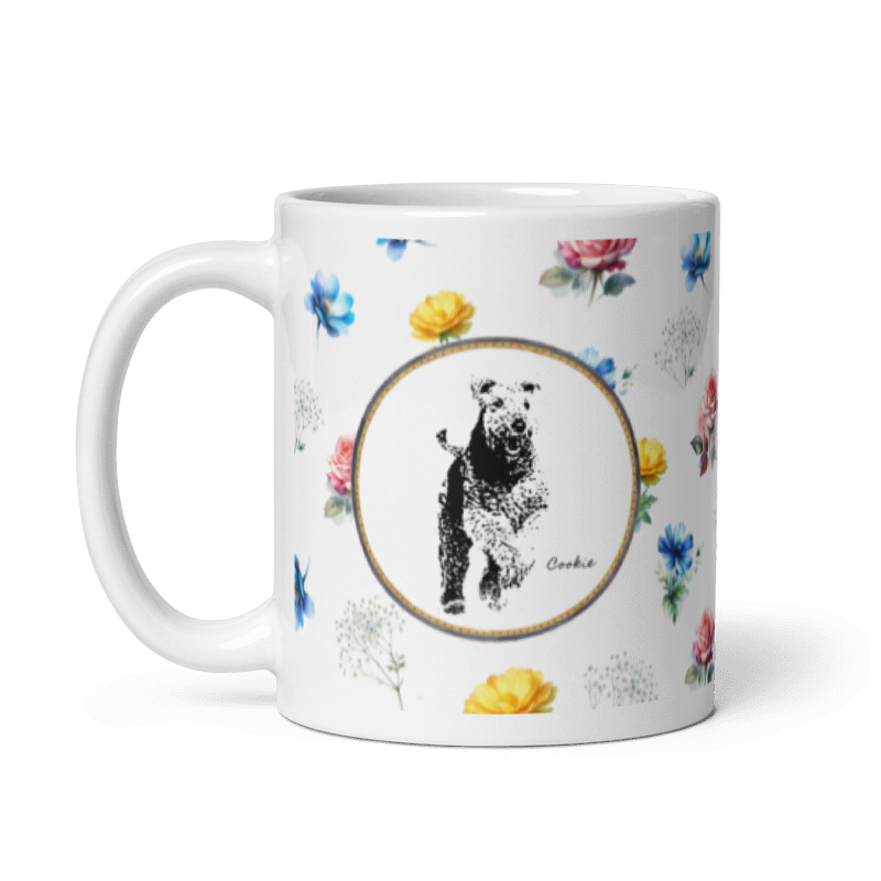 水彩花柄タイプ