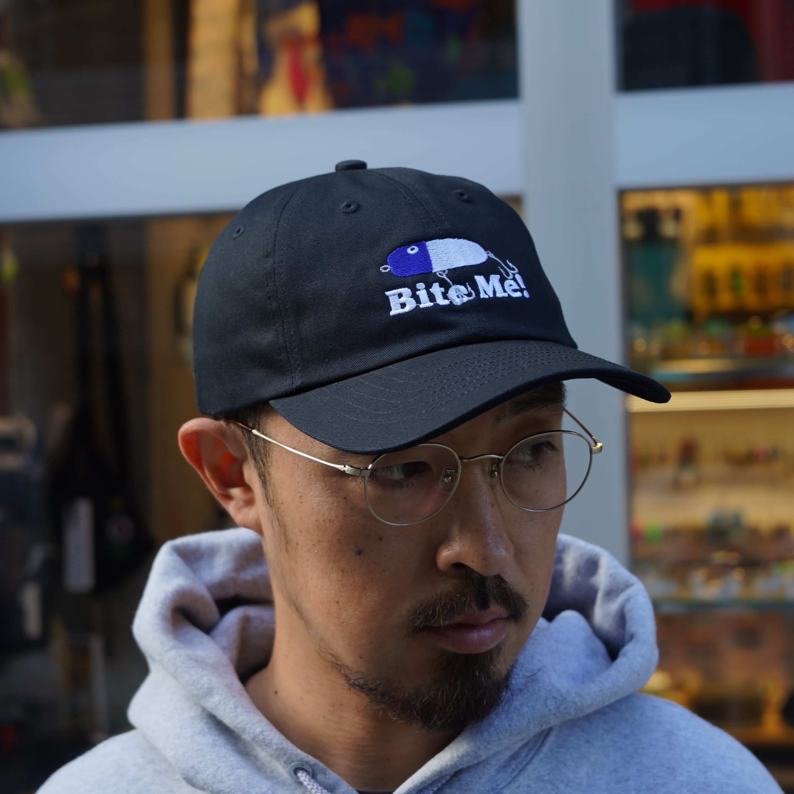 TASF / Bite Me! Cap / Black | Tasf Tackle Mart