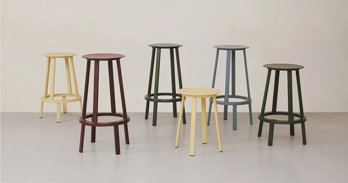 新色登場》REVOLVER BAR STOOL LOW H65［ HAY ］ | REAL Style online shop