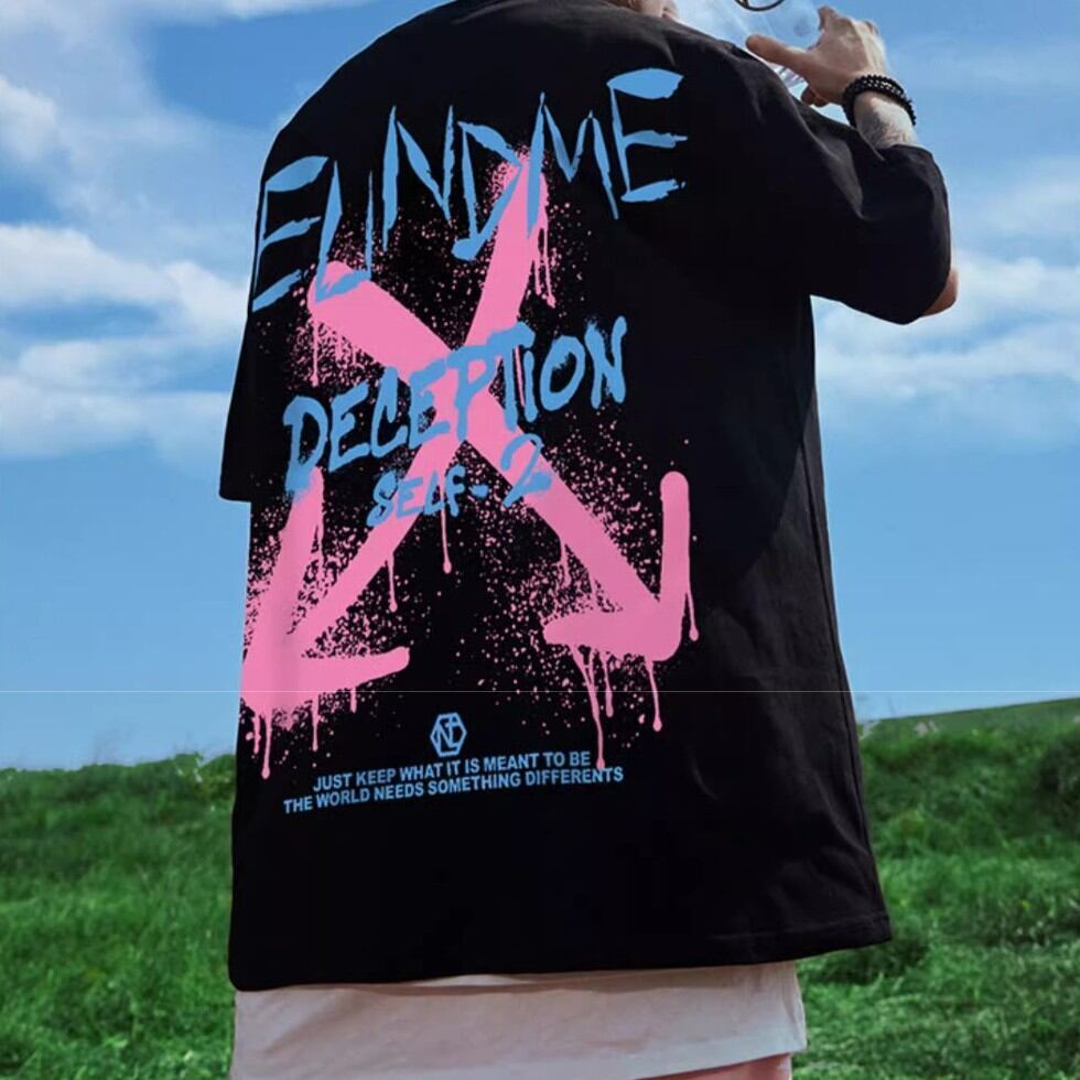 ベクトルデザインTシャツ　2colors　00523