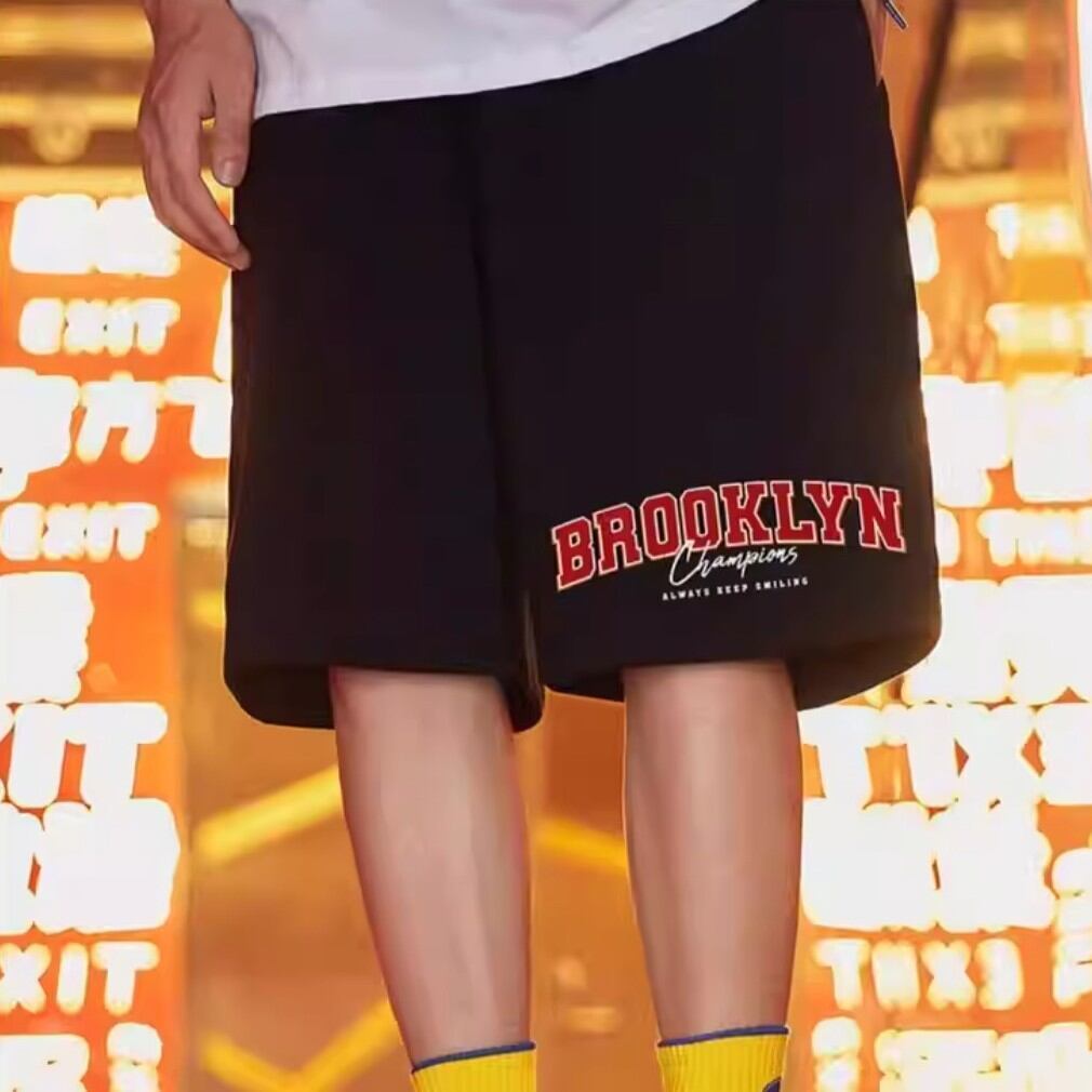 ブルックリンデザインプリントハーフパンツ　2colors　00477