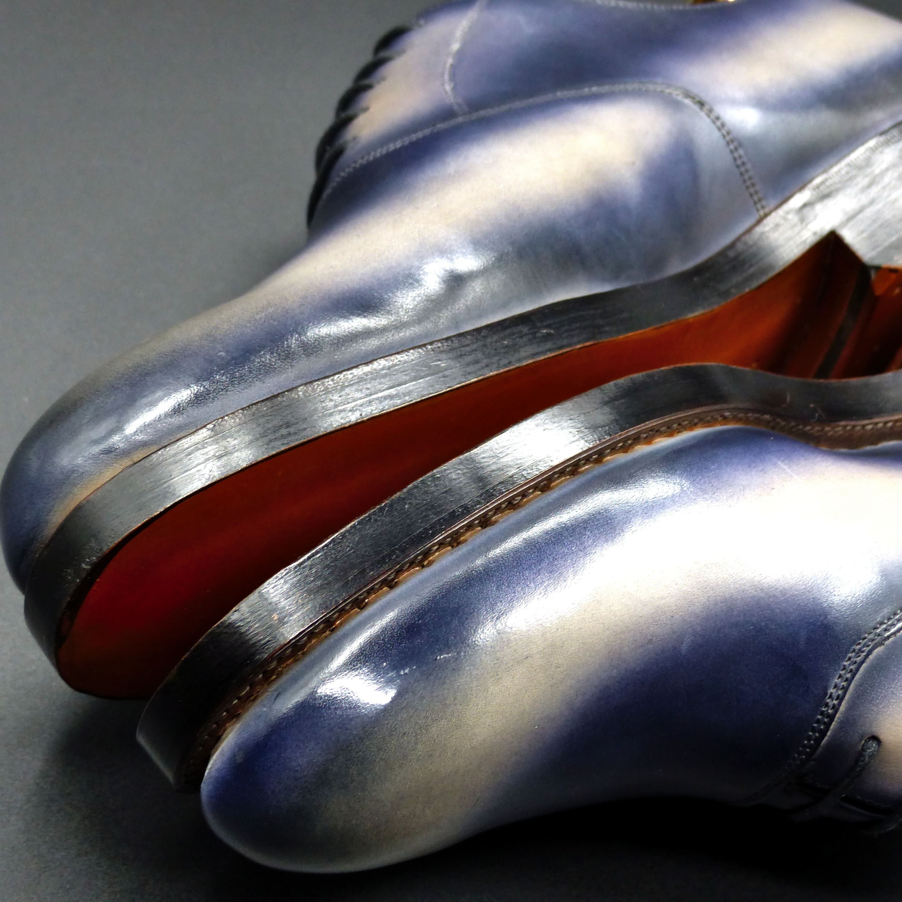 磨き抜かれた美コバのWレザーソール