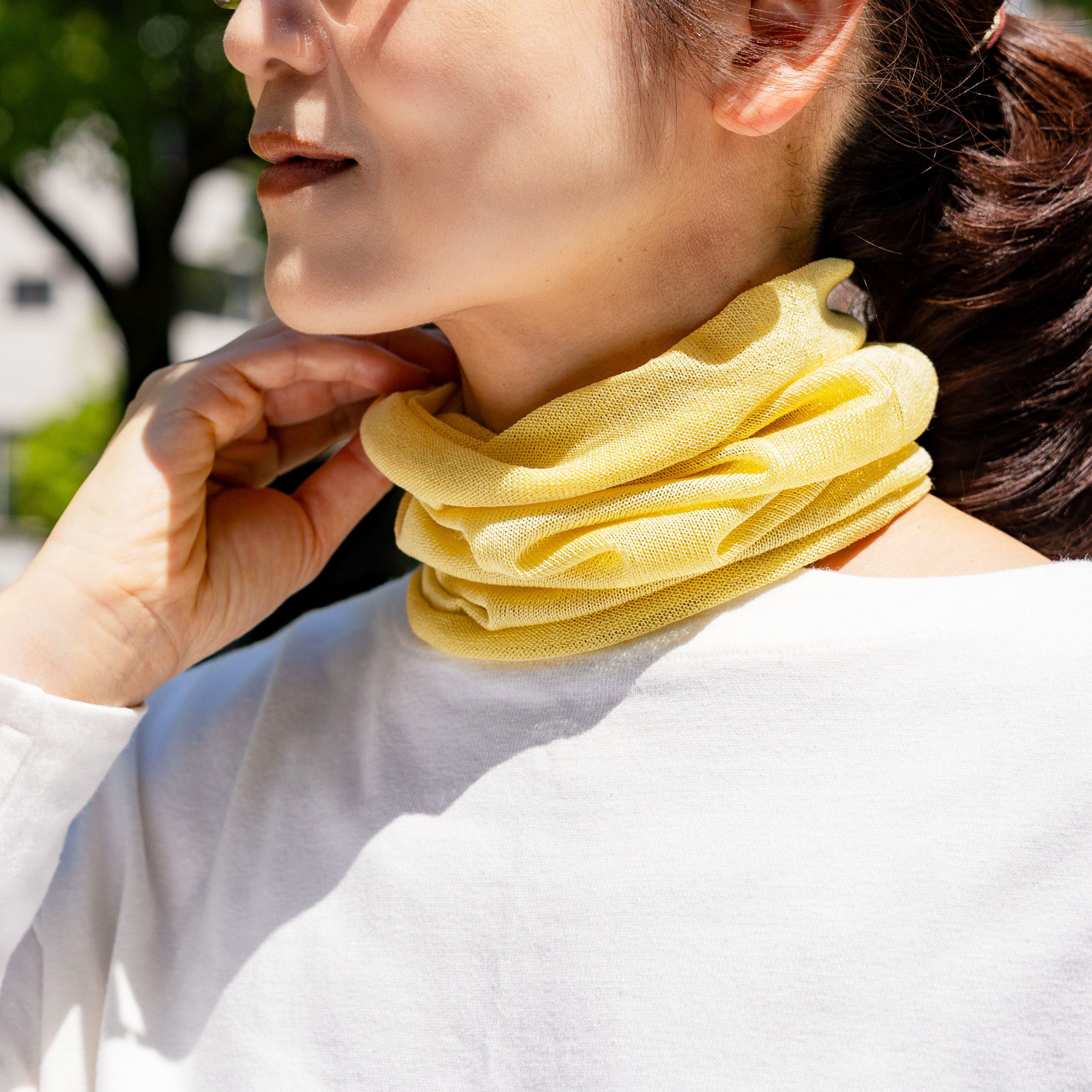 レモネード ／ 顔周りパッと華やぐ元気なカラー。コーディネートの差し色に！