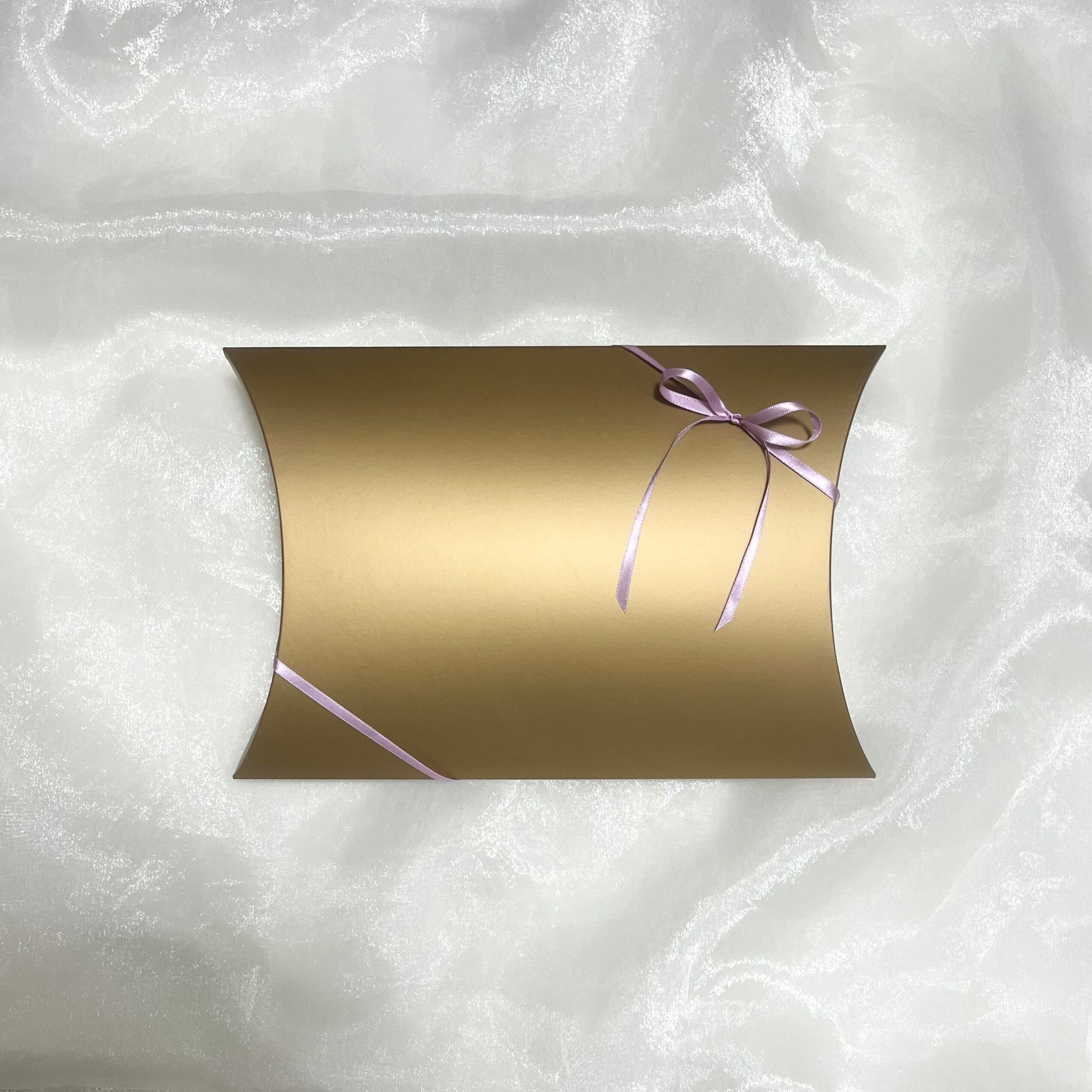 ピローBOX＋リボン  ◎ラッピングオプション（有料）