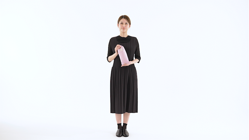 コンパクトに　シワになりにくい           モデル162㎝着用T-Prati 1　black