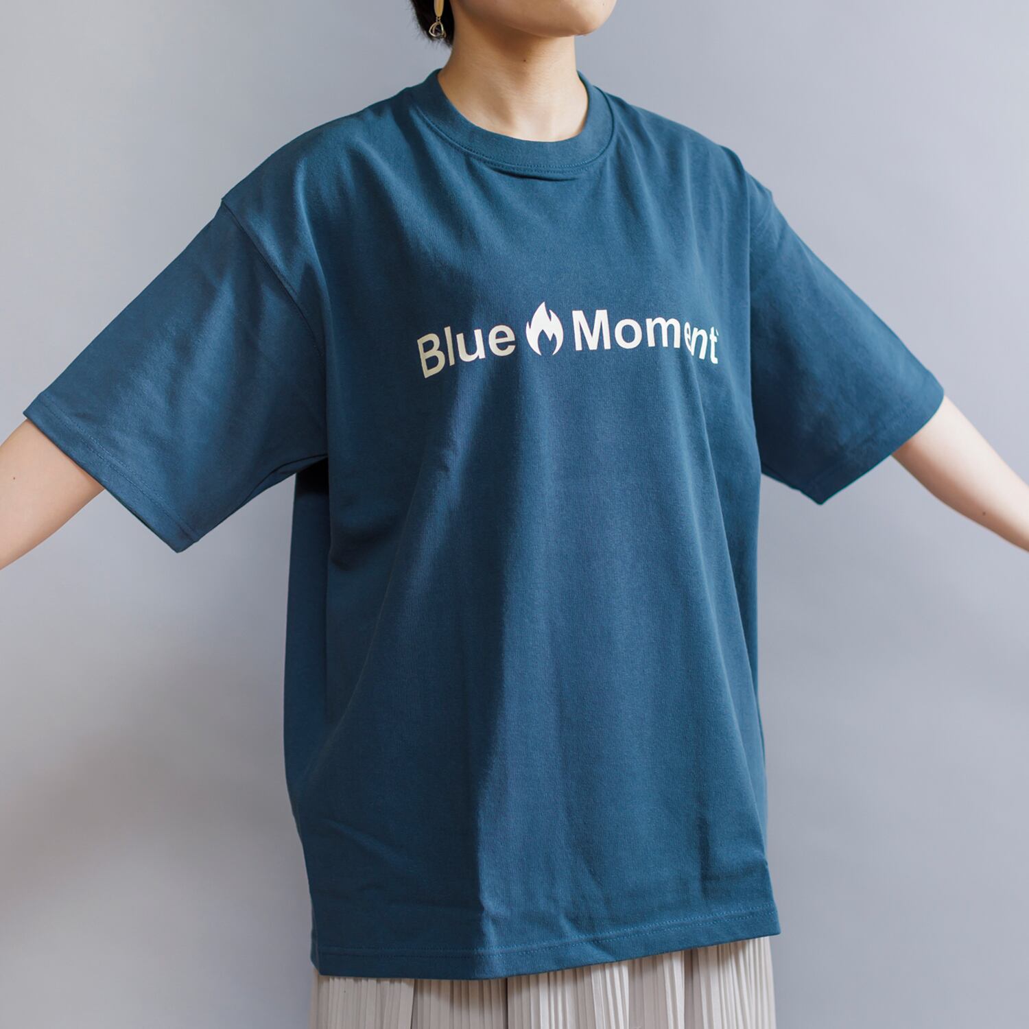 Blue Moment【Big T-shirt / Acid Khaki】 | 阿諏訪泰義の公式