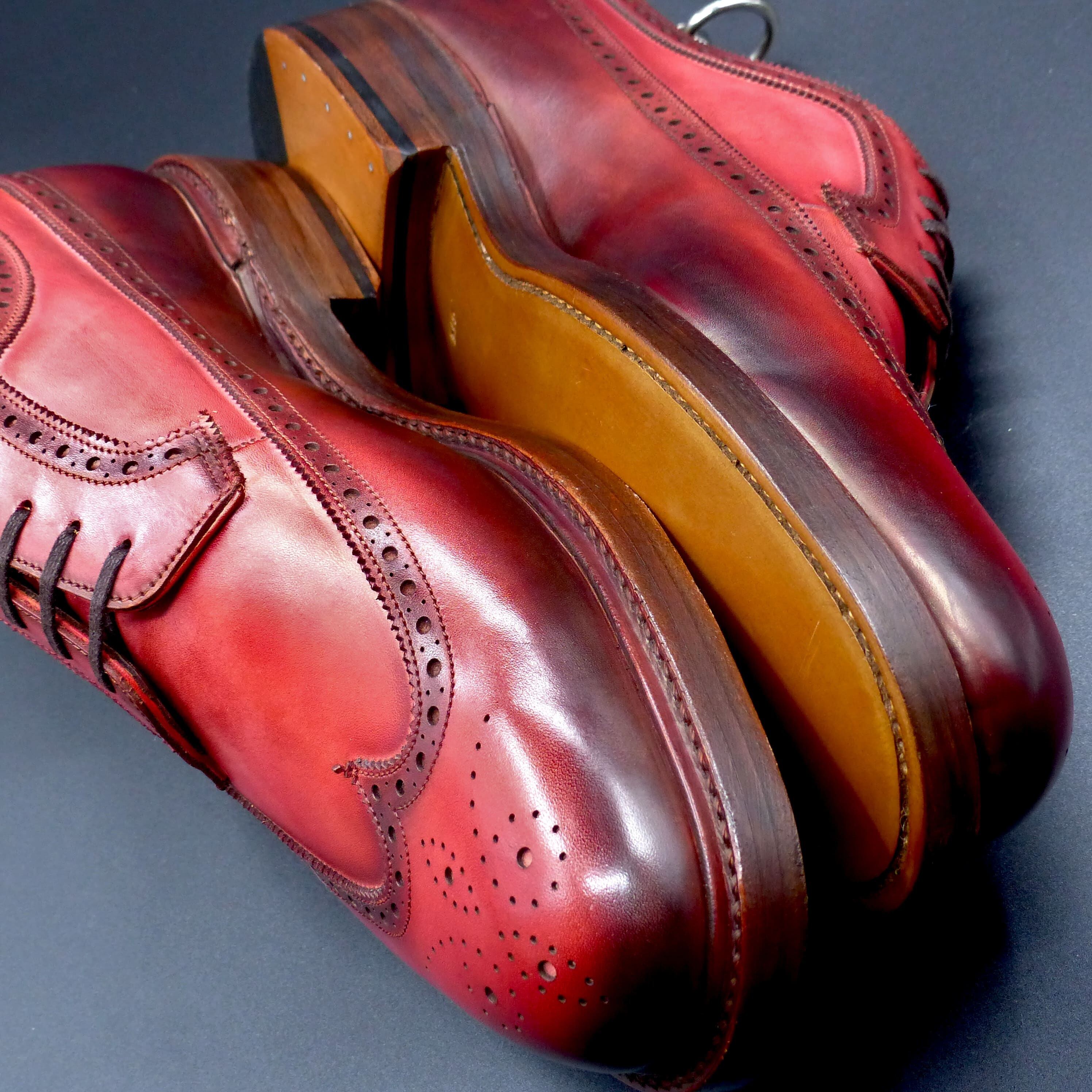 磨き抜かれた美コバのＷレザーソール