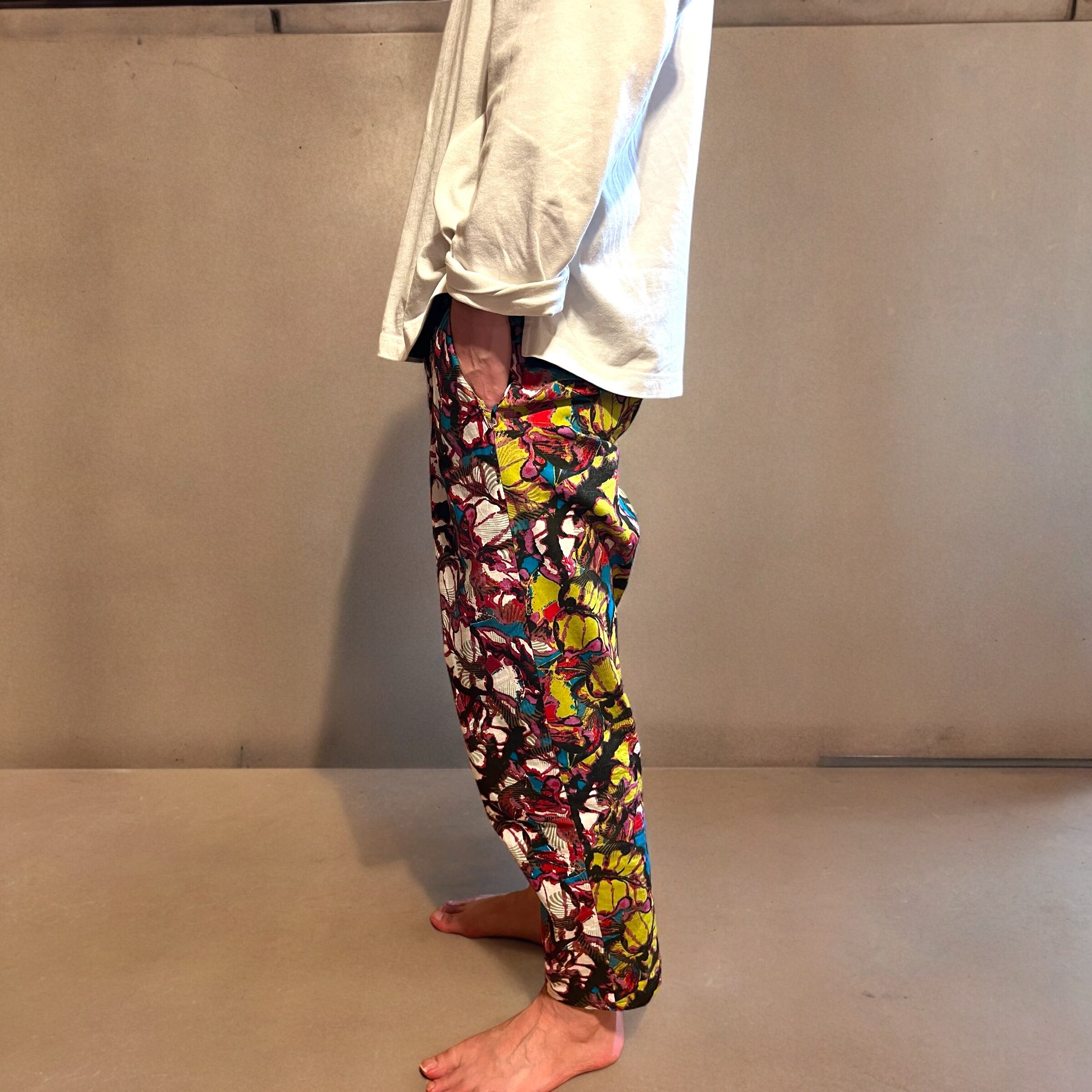 モデル：男性 170cm（普段サイズM〜L）Side