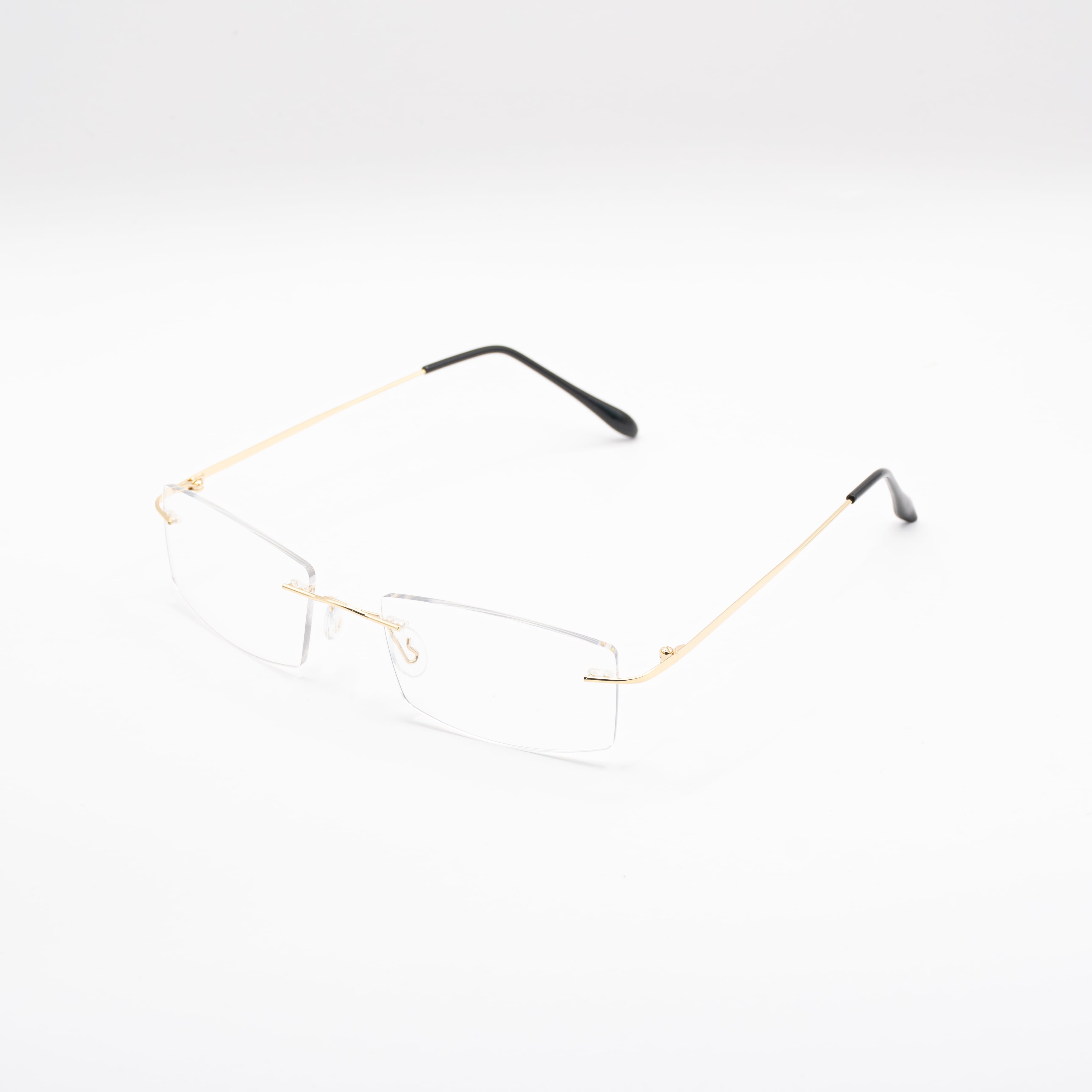 ゴールド×クリアレンズ