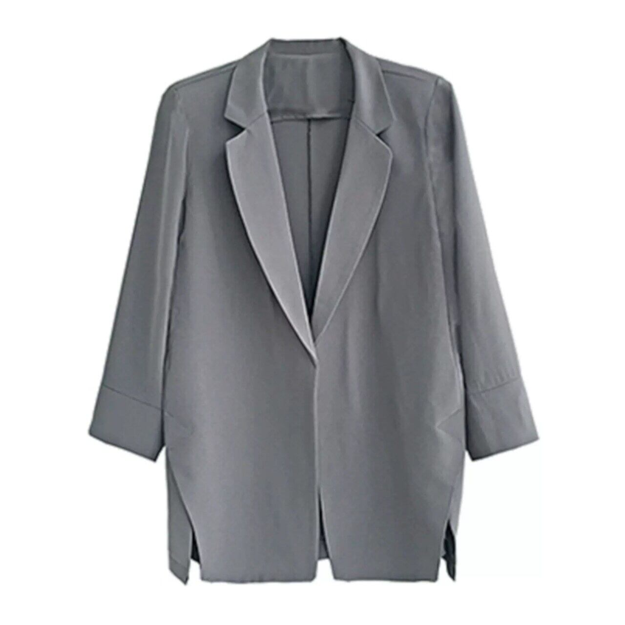 七分袖ロングジャケット W00427　 ¥12,800