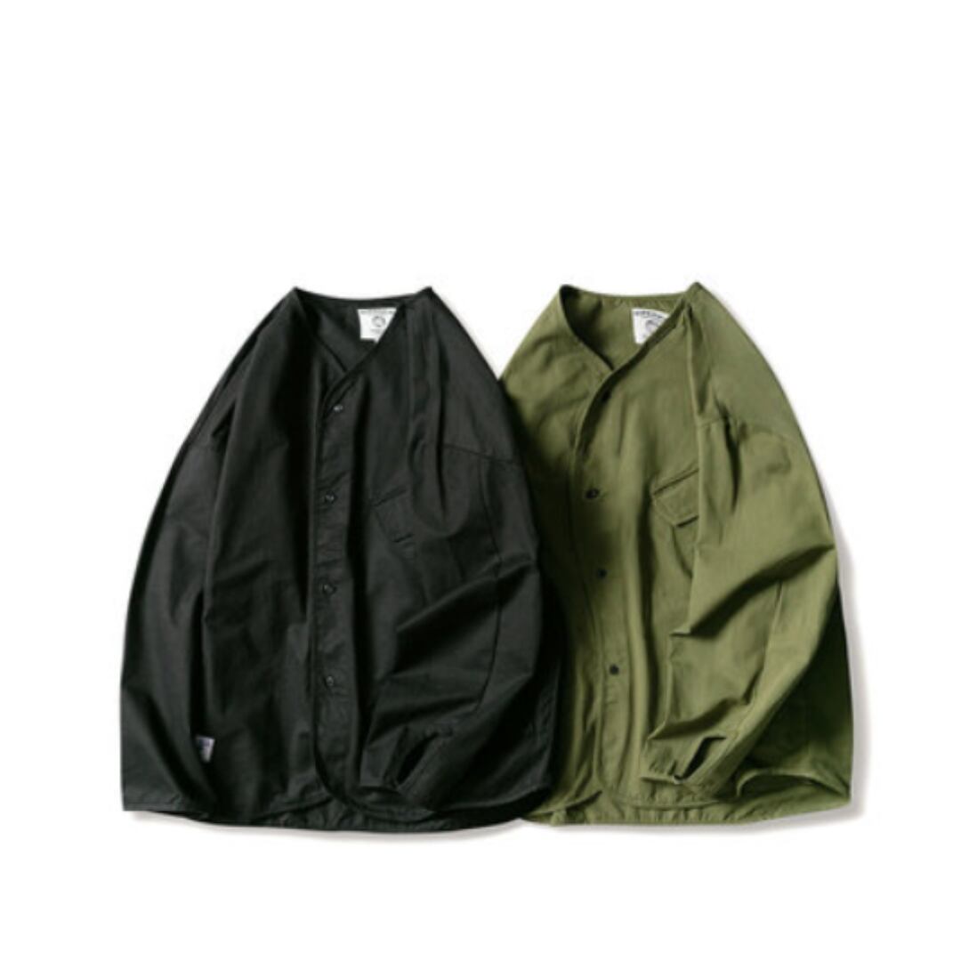 ツーリング ポケット カジュアル オールマッチ コート シャツ A0075