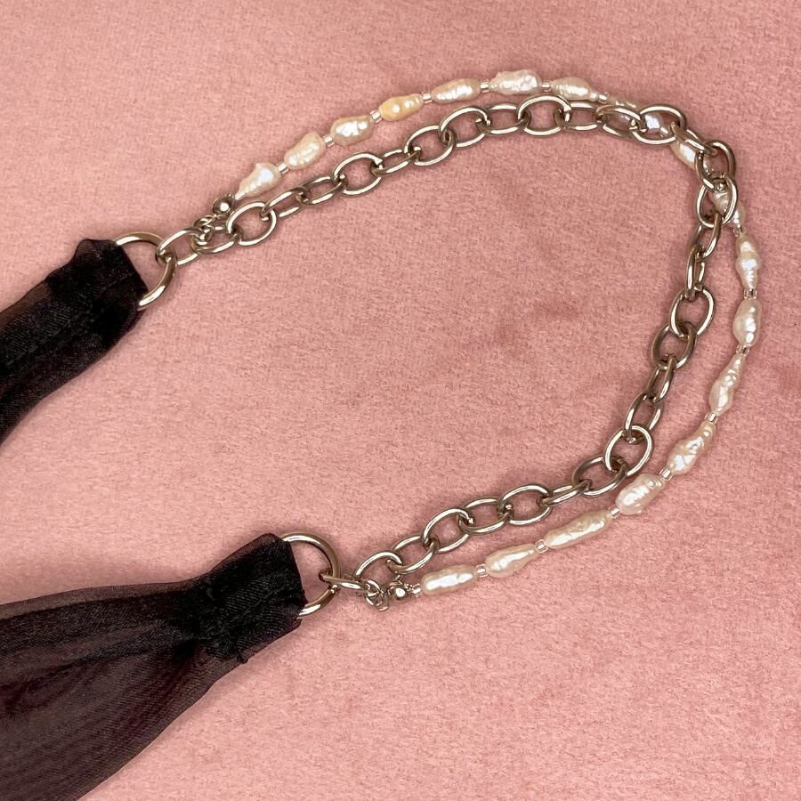 パールの不揃いさが可愛い