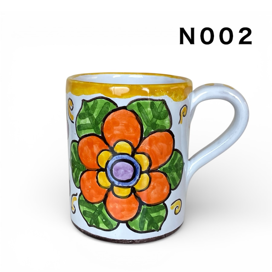 マグカップ 250ml BCR033 カラフルな花柄 | CERAMICHE SEPPIA325 マグカップ 250ml BCR033 カラフルな花柄 | CERAMICHE SEPPIA325