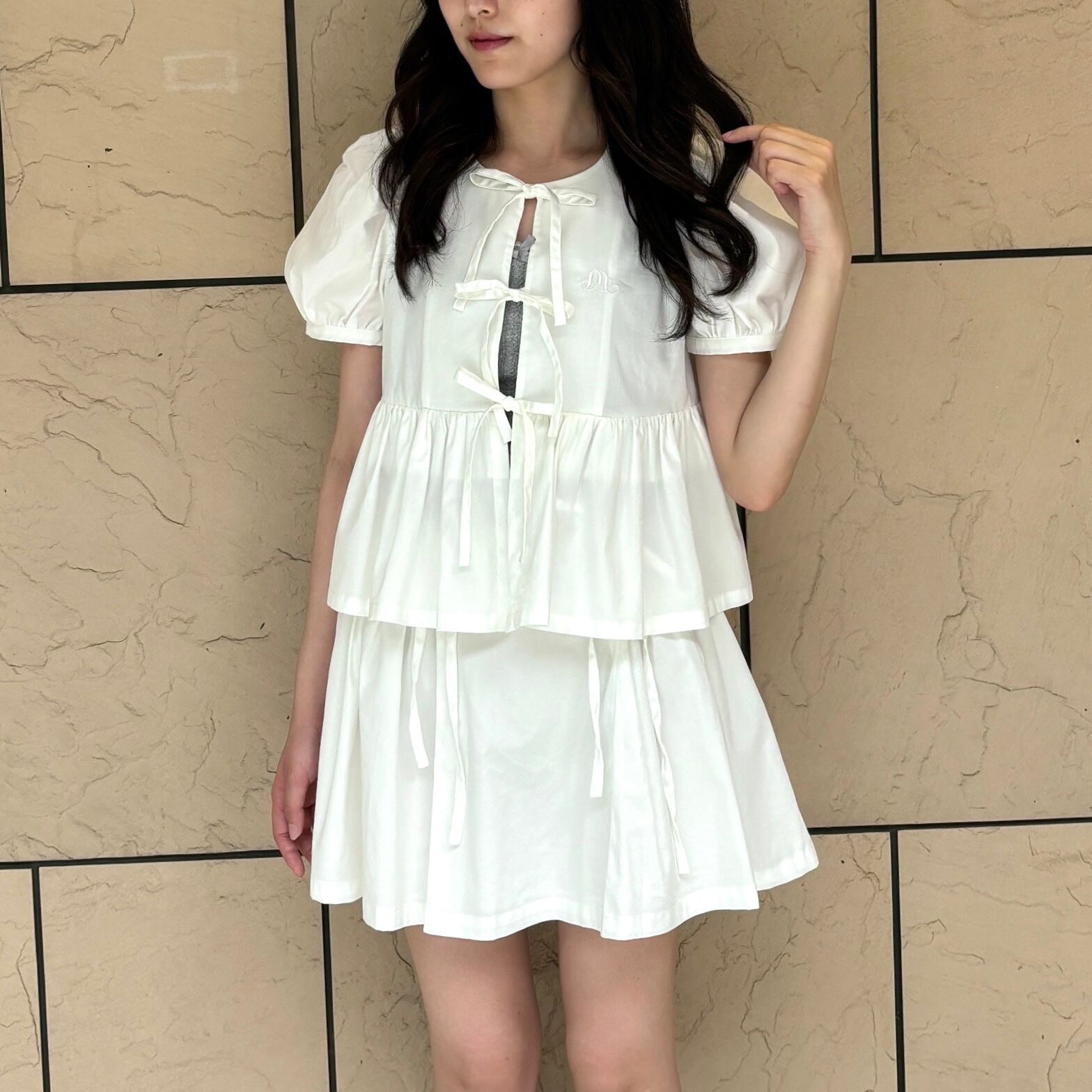 162cm / WHITE （sizeFREE）