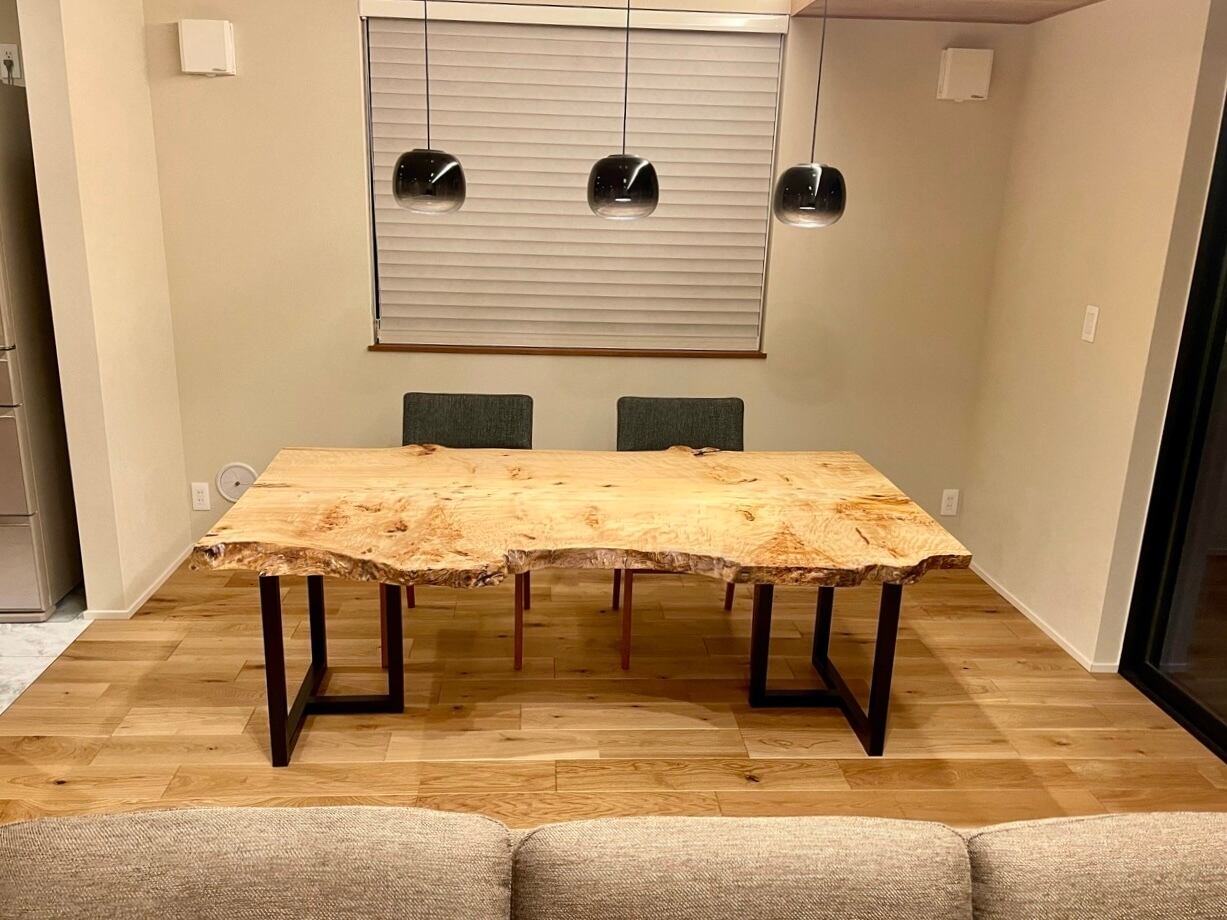 《納品事例》ポプラ　一枚板