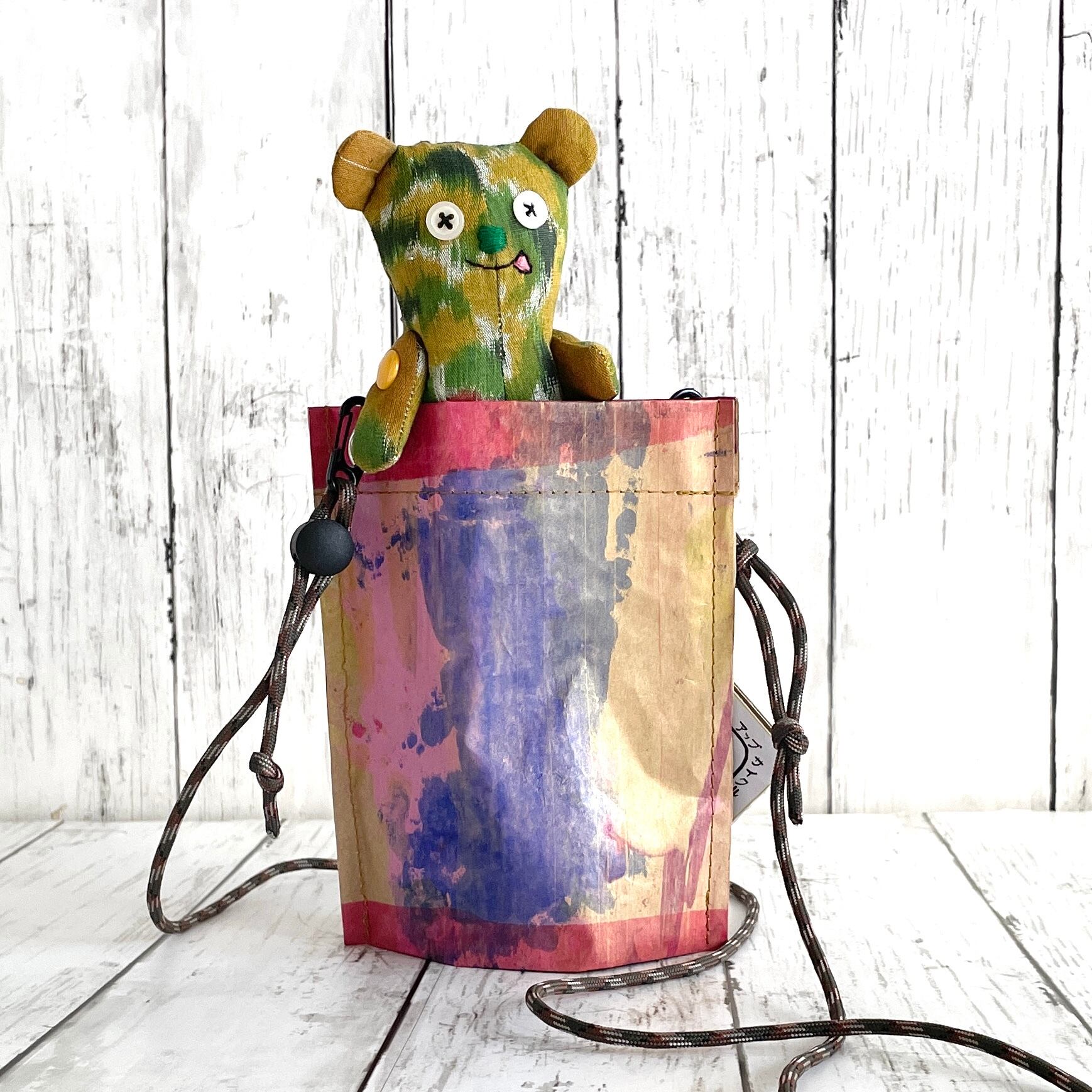 ぬいぐるみを入れたり