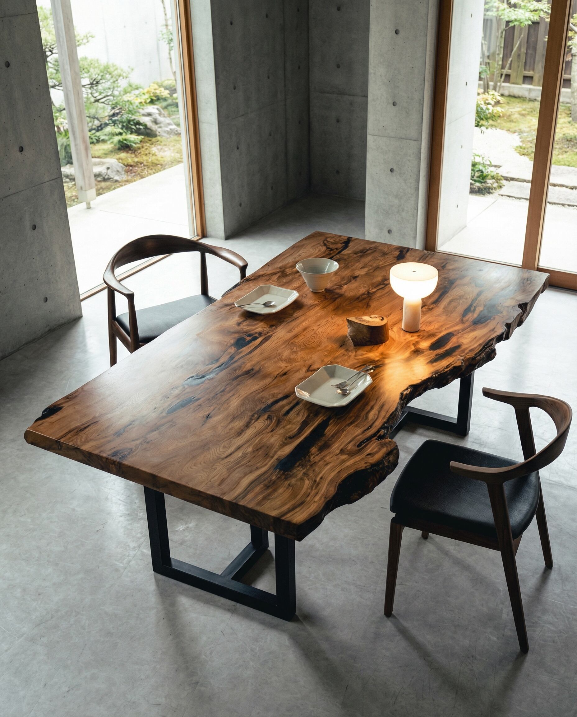 Premium】屋久杉（ヤクスギ）_2080×1000-1070-1080×55_青山店_テーブル