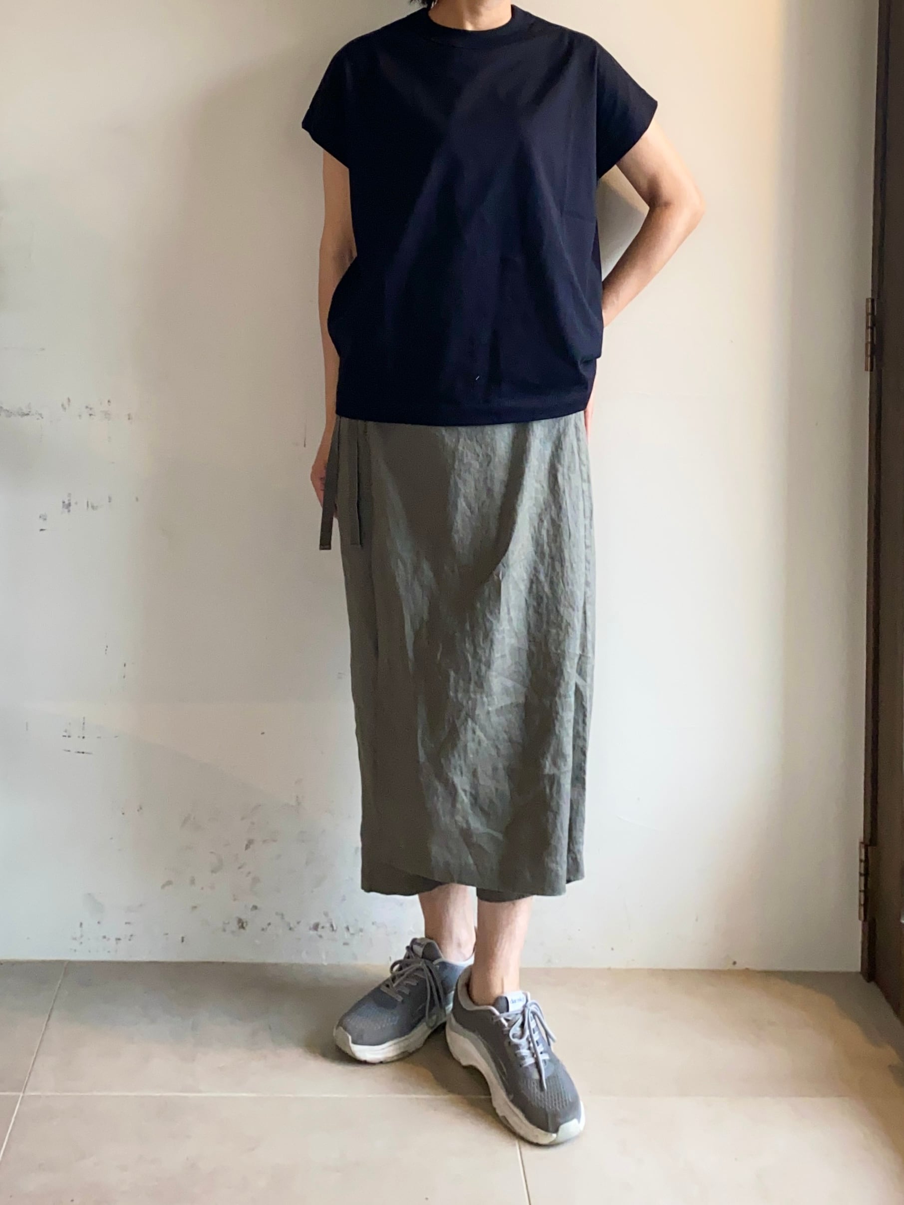 TRAVAIL MANUEL ブリーズリネン・ラップ Pants | Lumiere