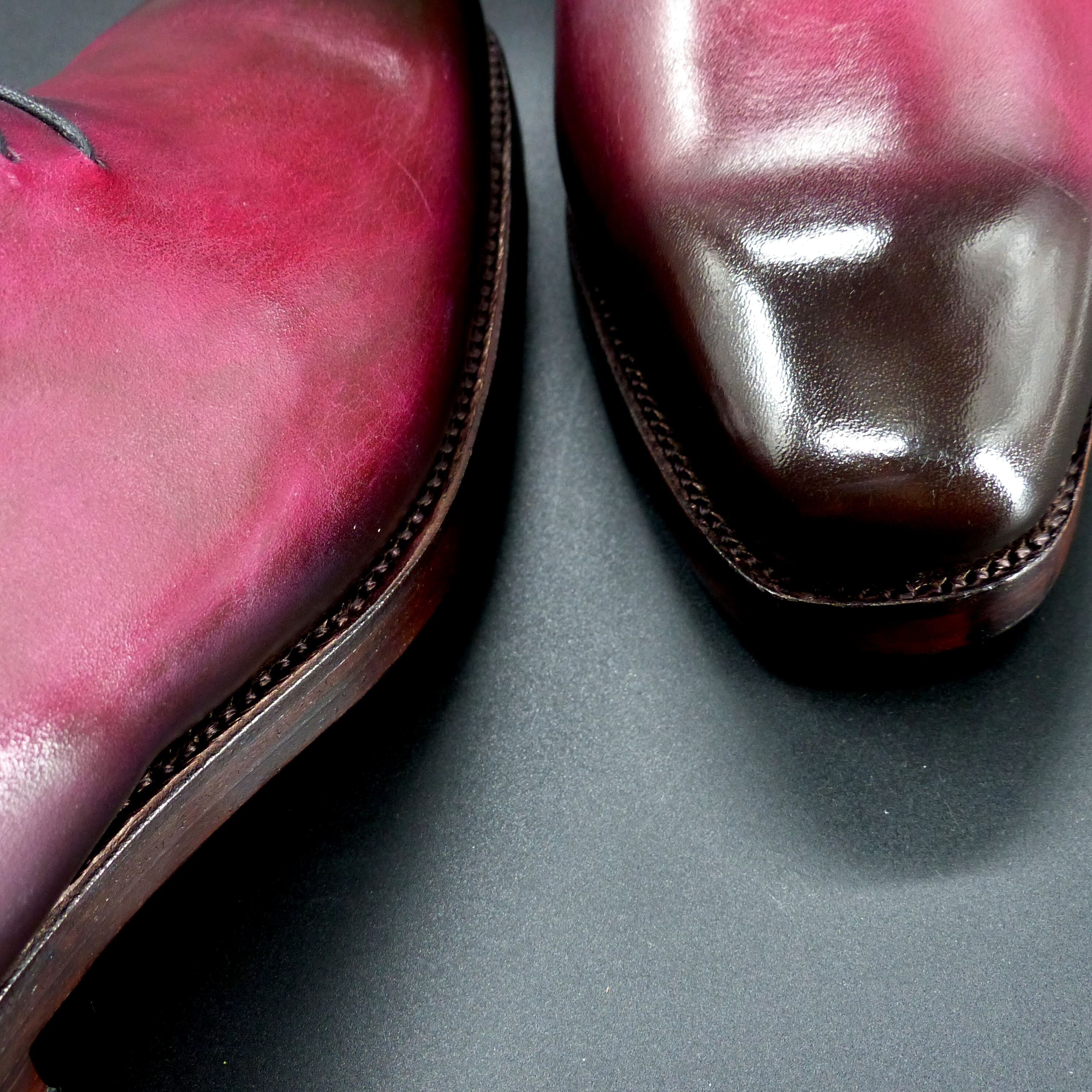 細かなピッチの出し縫い