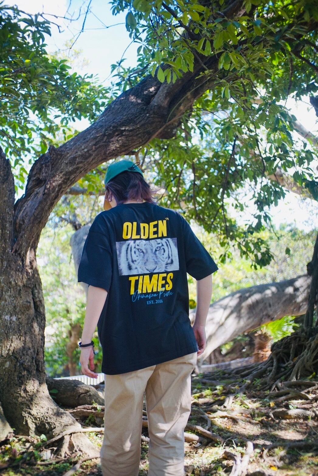 VINTAGE BLACK:164cmMサイズ着用