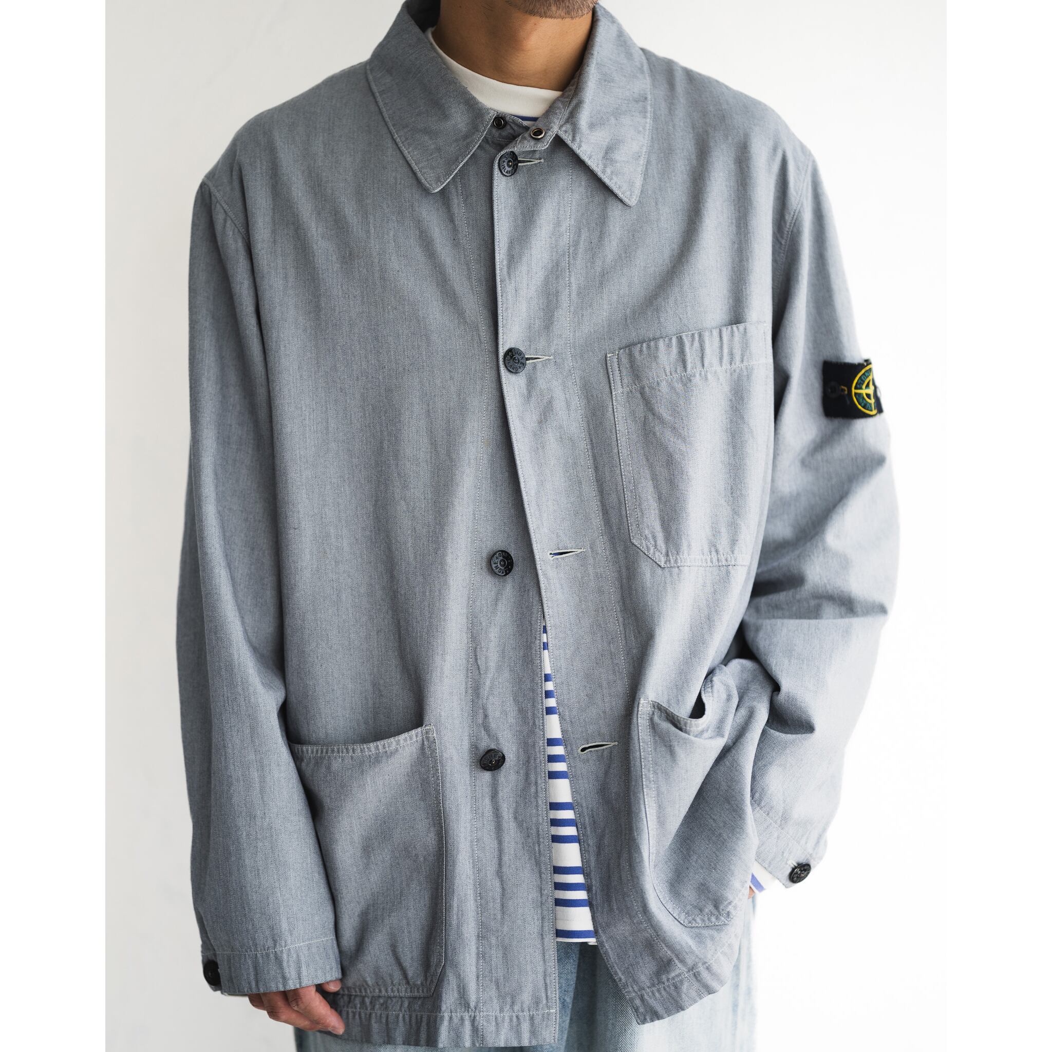 99ss/stone /ミリタリーマルチポケットカバーオール/XL 99ss/stone island/ミリタリーマルチポケットカバーオール/XL