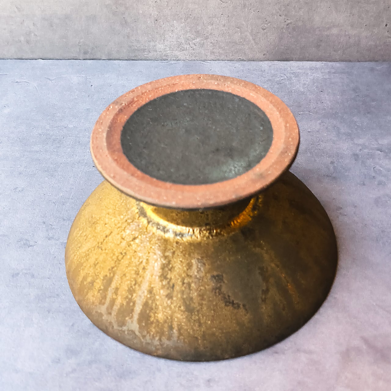 やちむん FUCLAY コンポート皿 脚付き皿 FUCLAY black コンポート