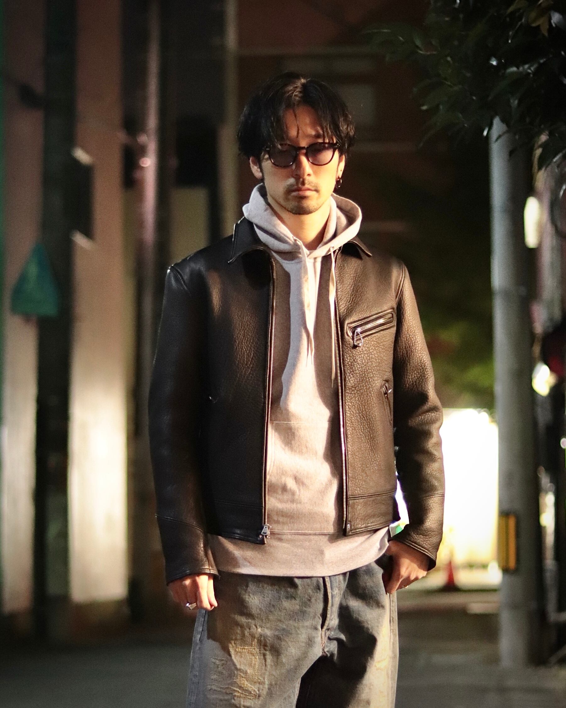 177cm 60kg 40(L)サイズ着用