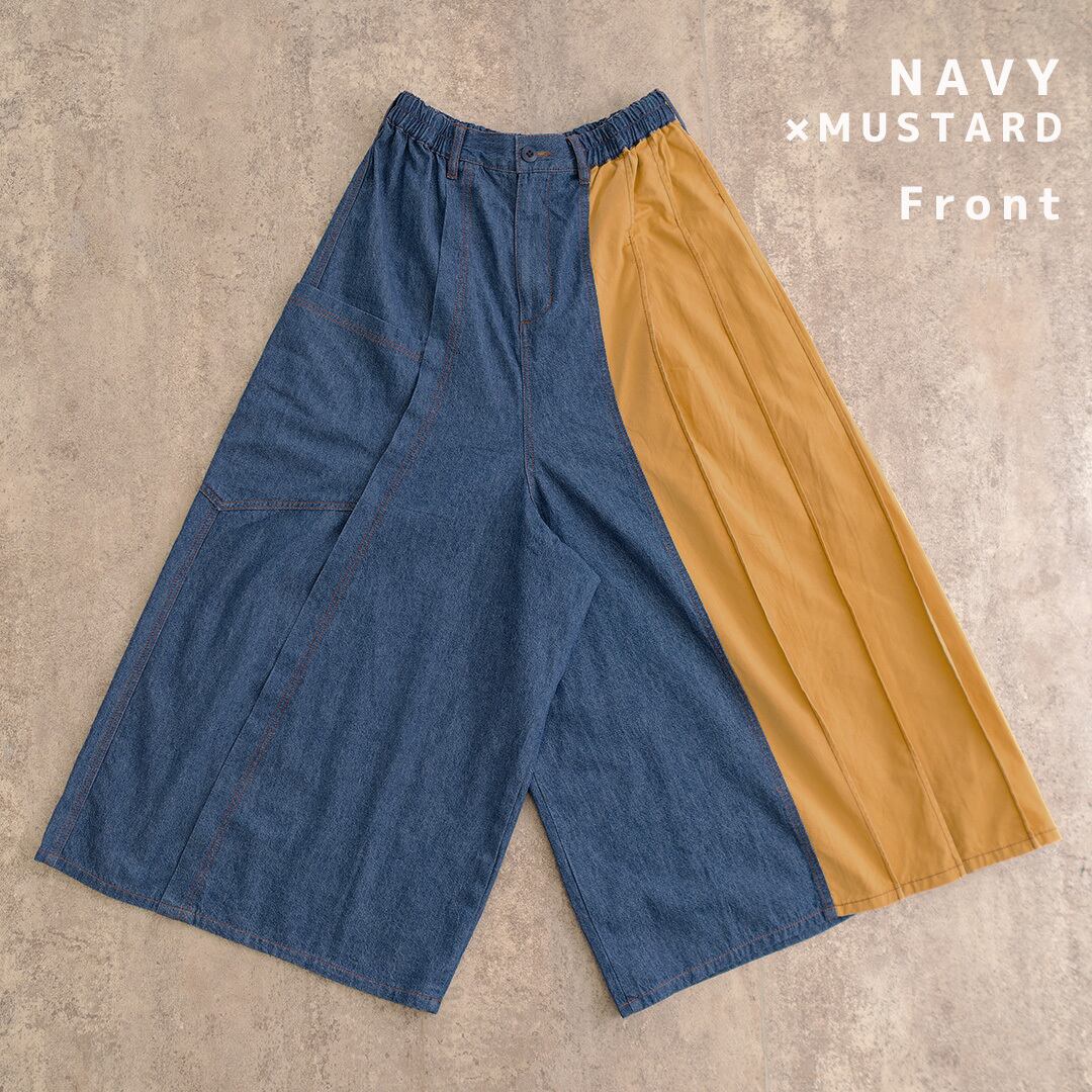 NAVY×MUSTARD / Front