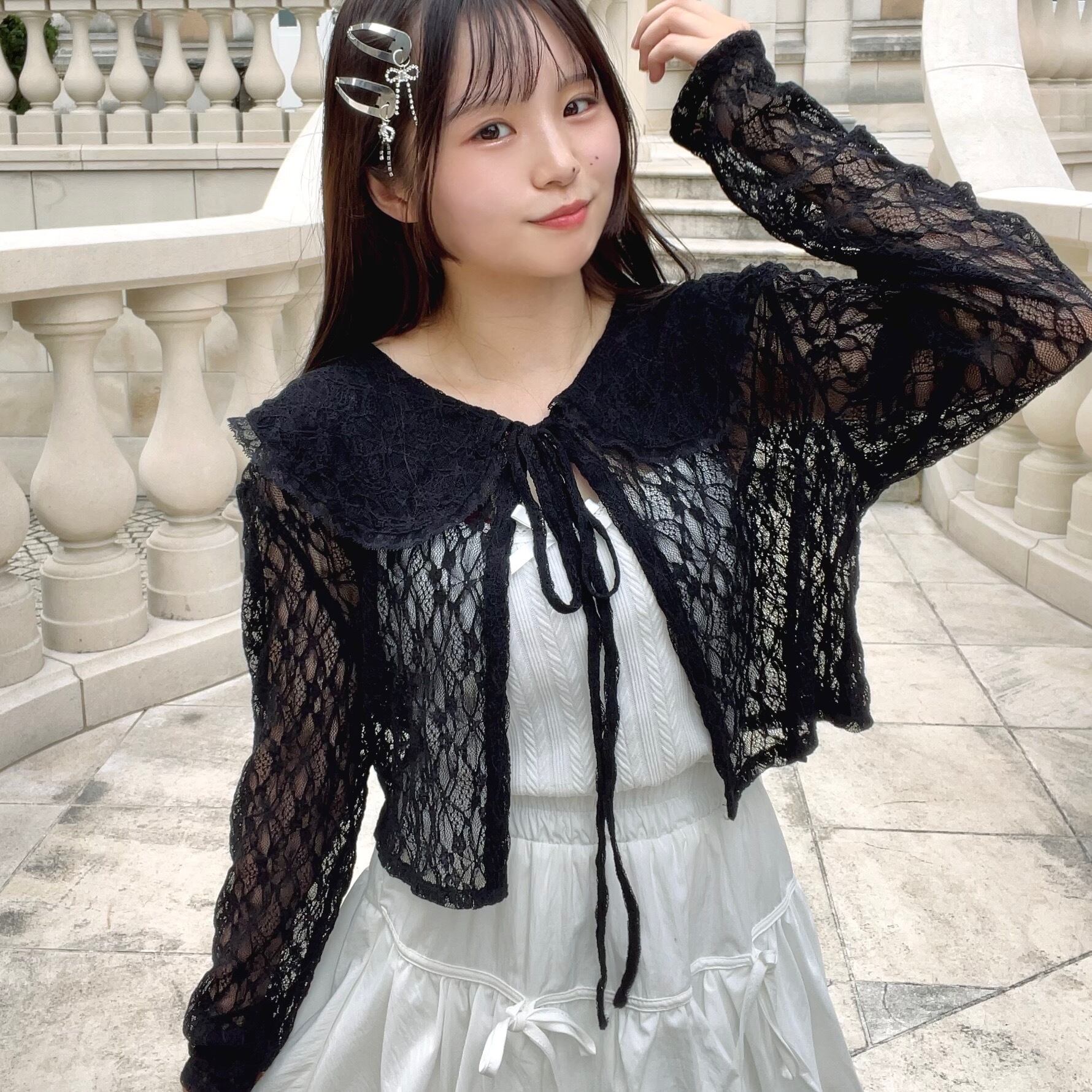 145cm / SILVER （size FREE）