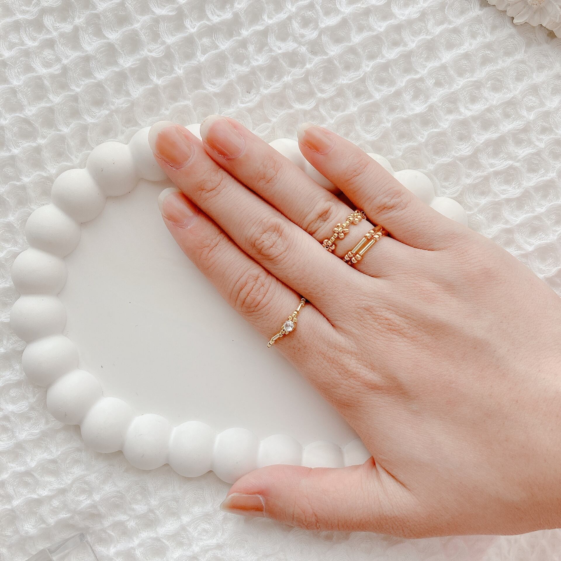 ジルコニアがきらり💍