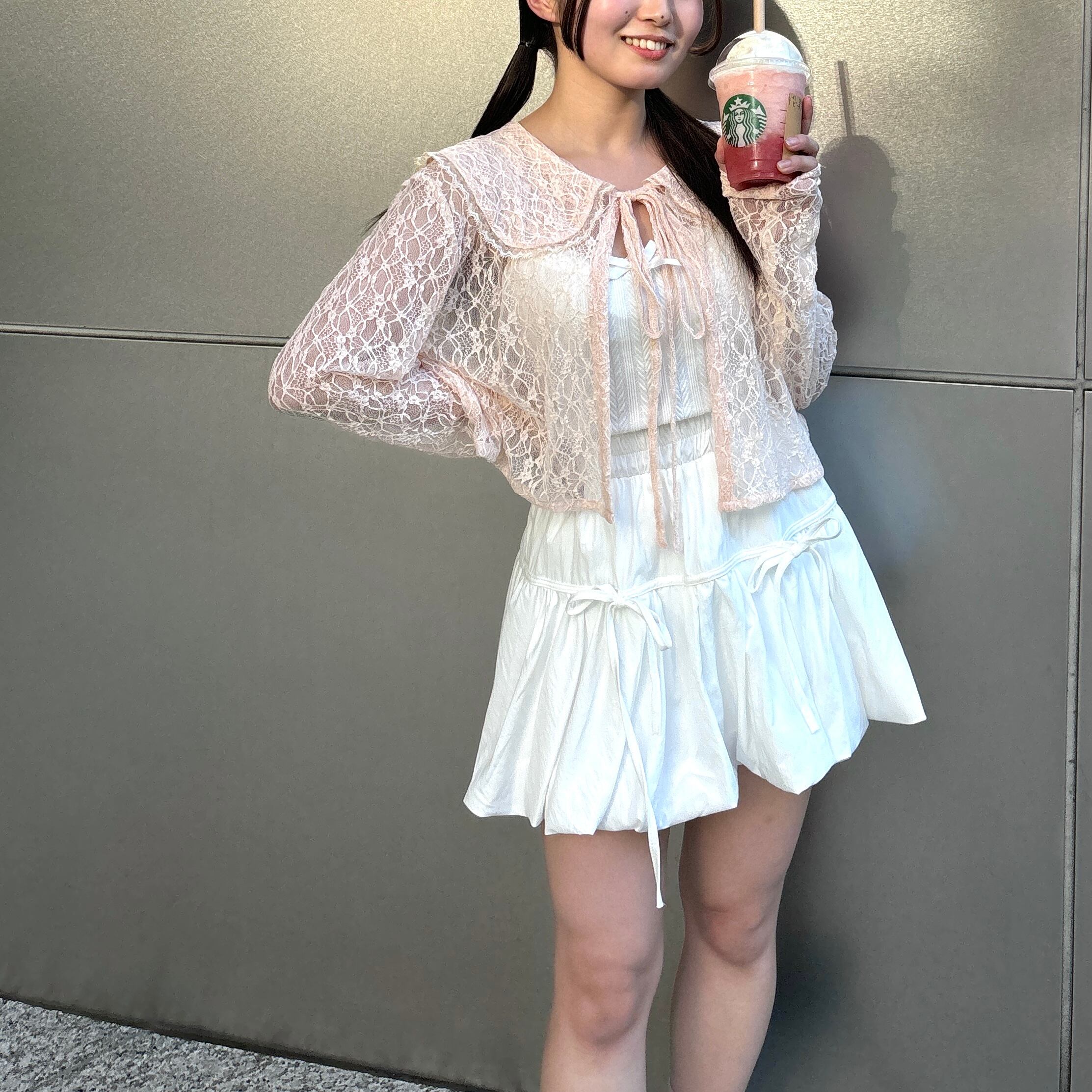 145cm / PINK （size FREE）