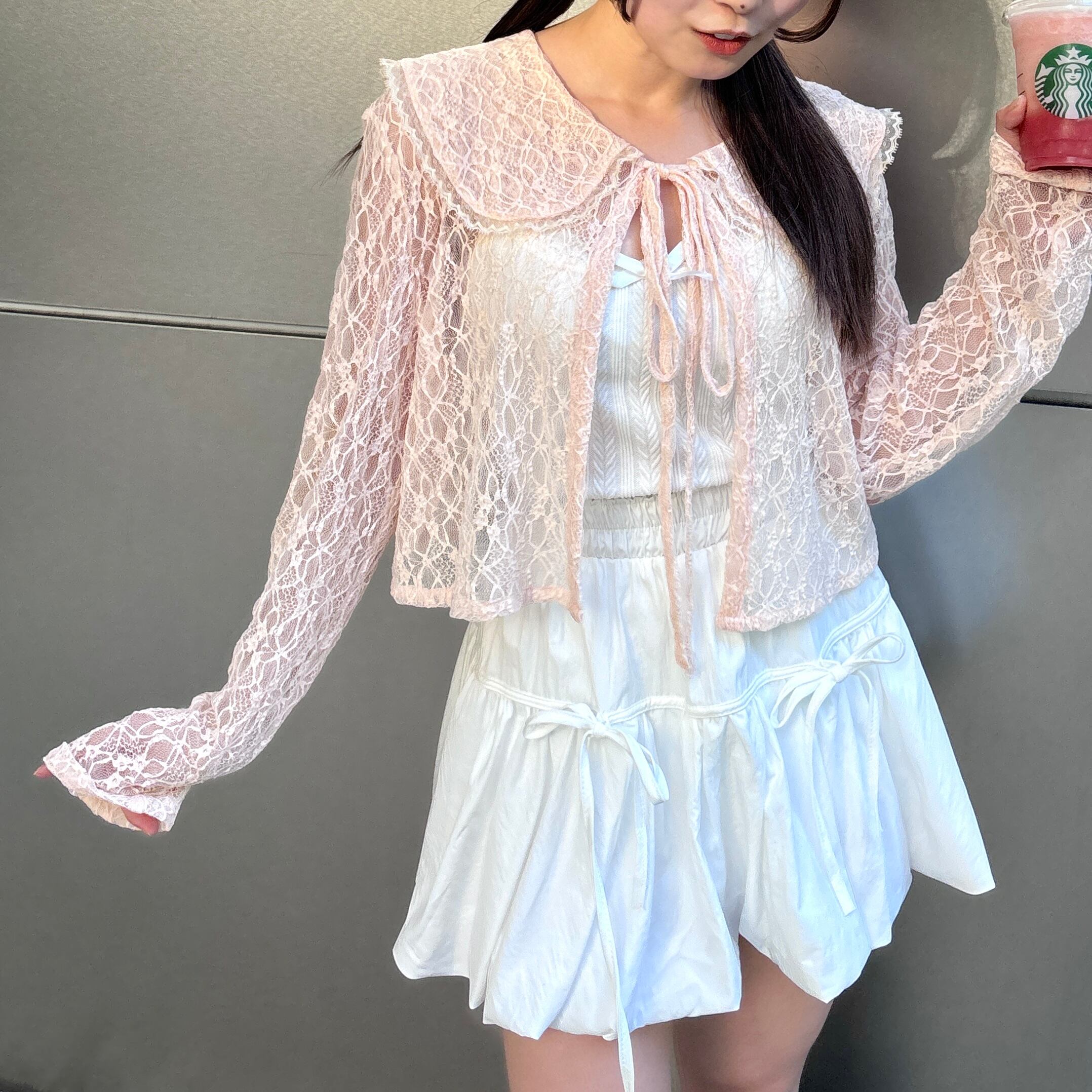 145cm / PINK （size FREE）