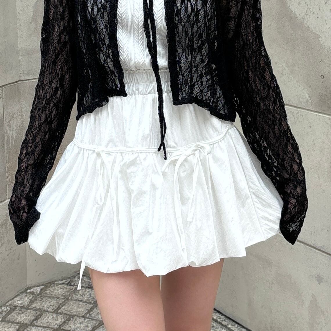 145cm / WHITE （size FREE）