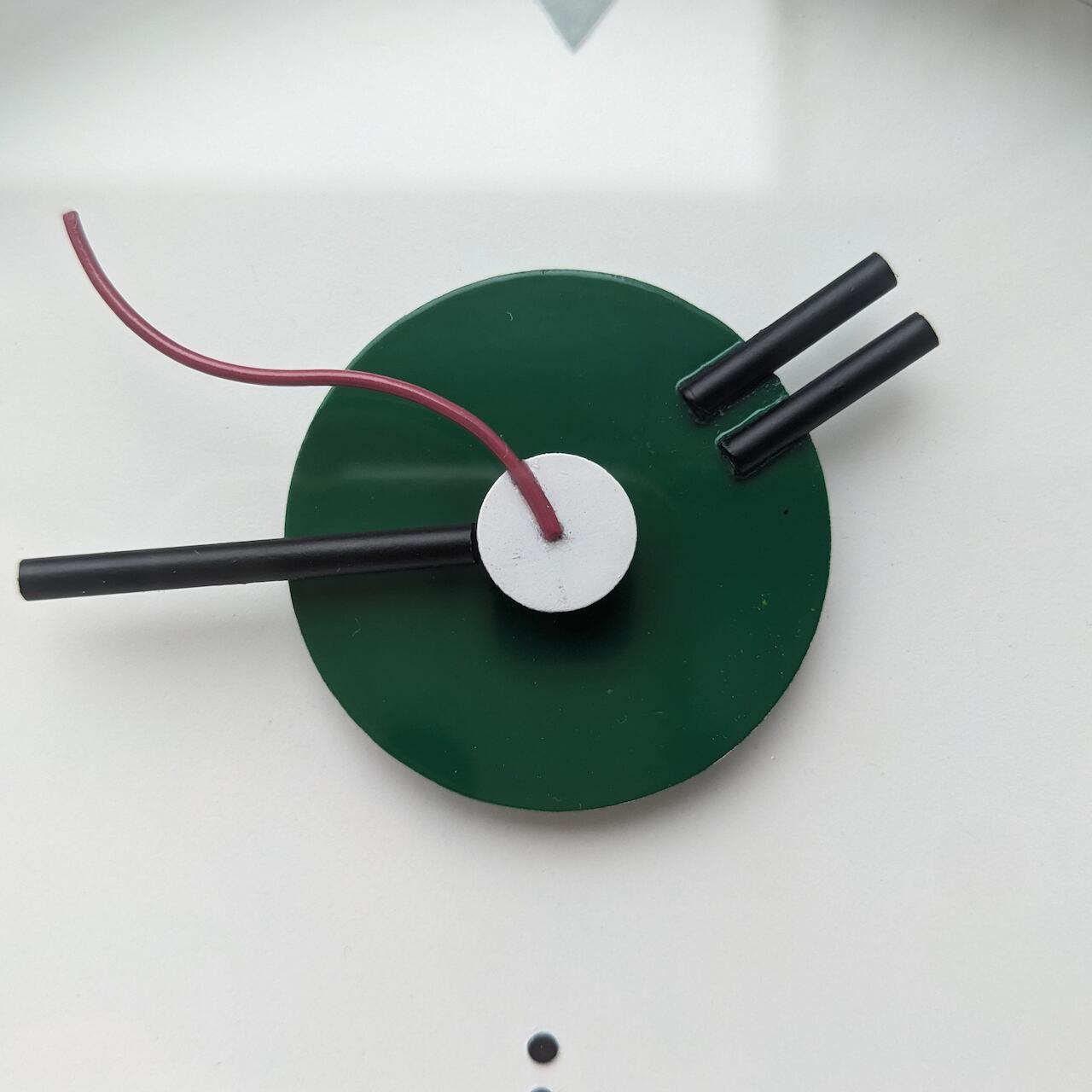 秒針の白いサークル部分