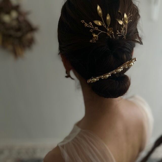 ロングバレッタと組み合わせて