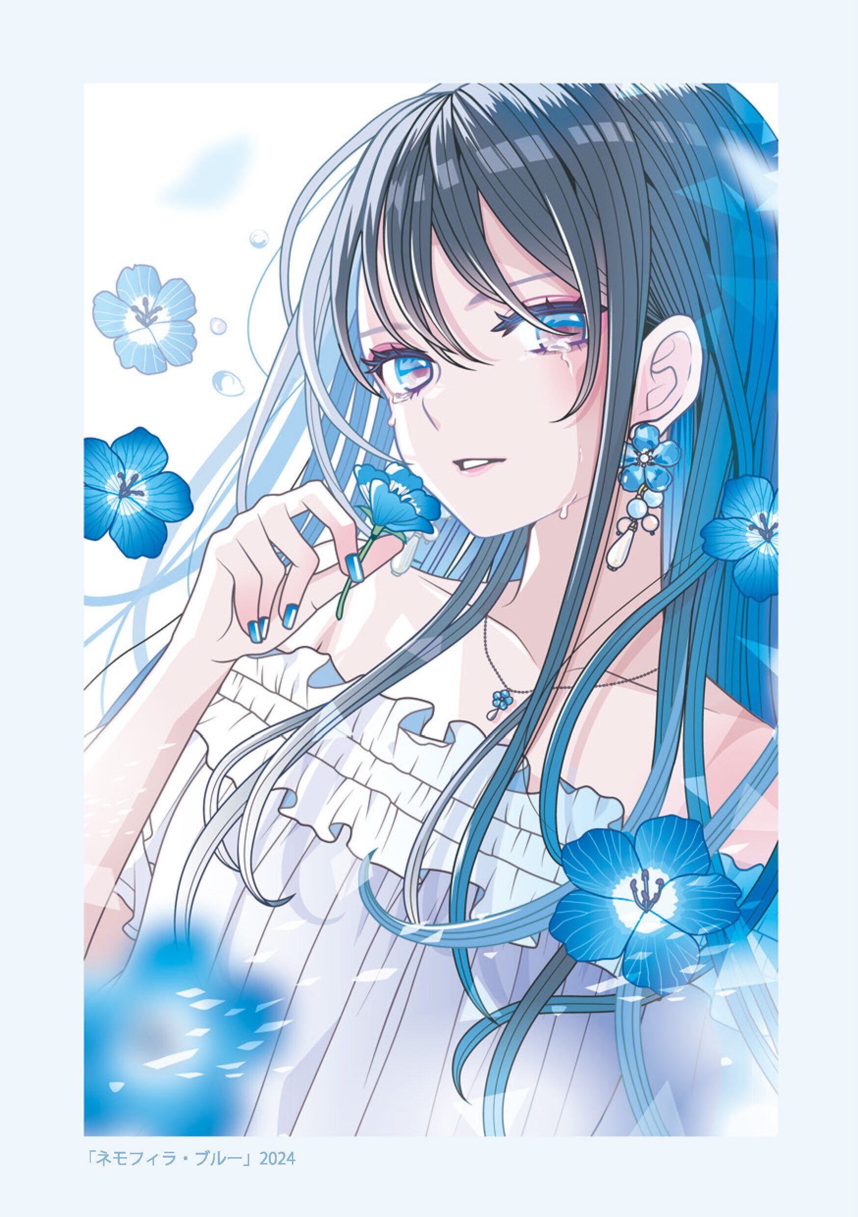 tym344 Mirrored (yuu) 原画 イケガミヨリユキ 複製原画「春うらら」/ art potteryシリーズ