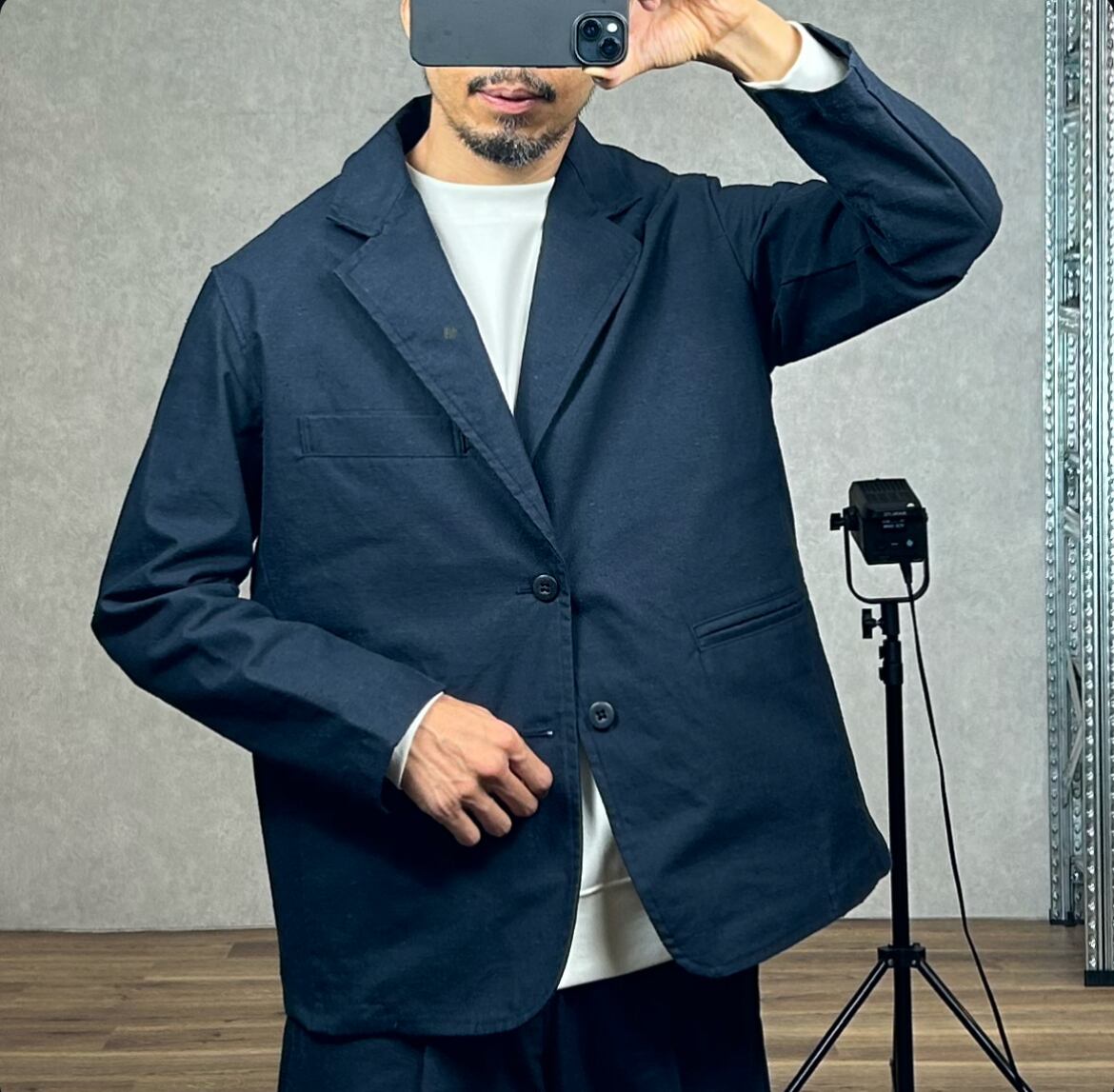 Jackman】BACK NEP TAILORED JACKET ジャックマン バックネップ Jackman】BACK NEP TAILORED JACKET ジャックマン バックネップ