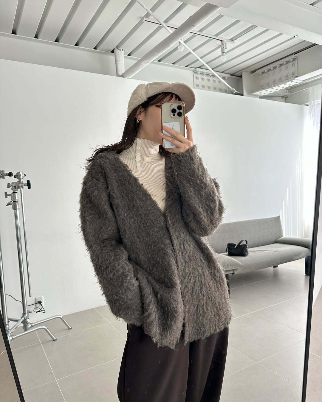 staff 165cm - charcoal