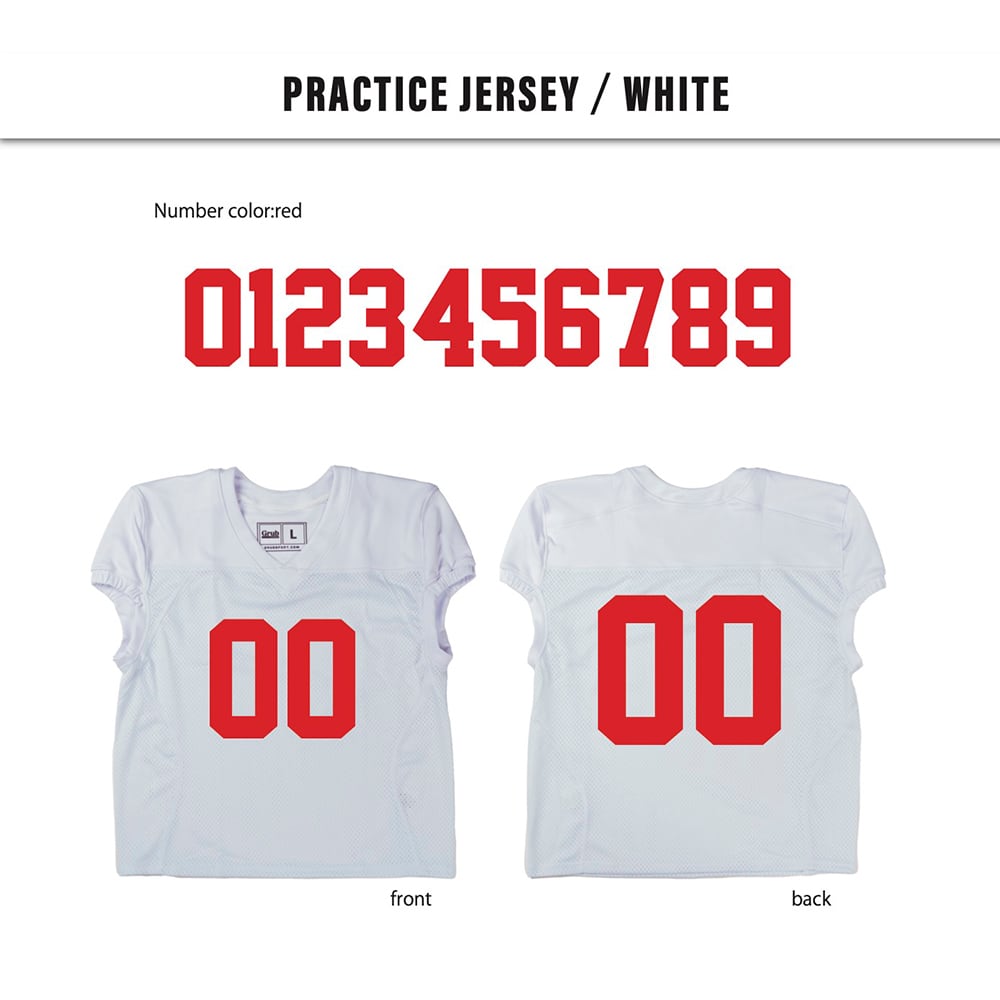 Grub SPORT Practice Jersey｜カスタム対応アメフト練習ジャージ