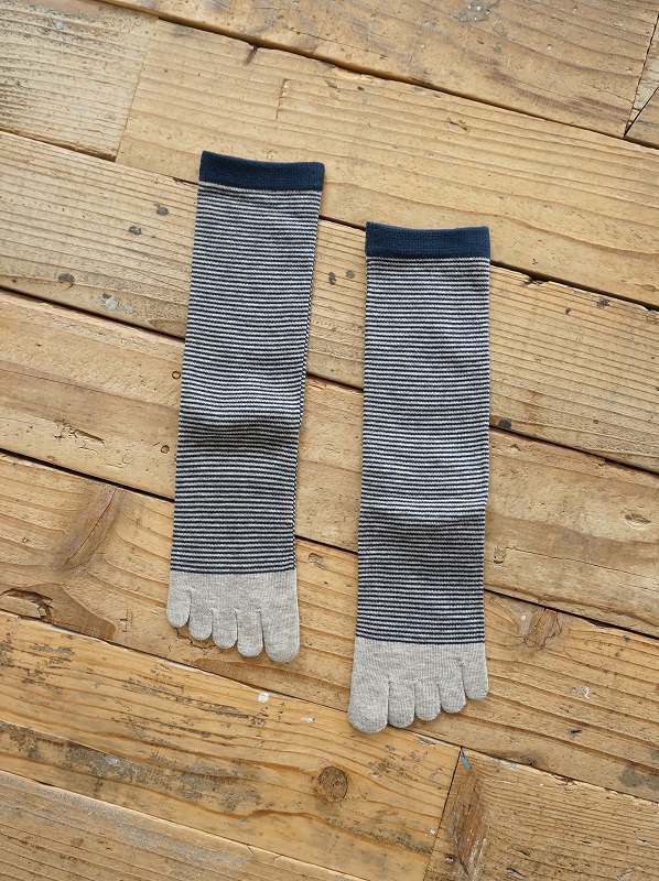 グレー×ネイビー