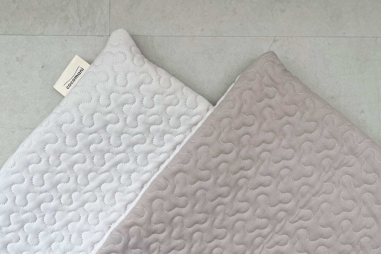 ふんわり アイス枕カバー 15×25 / 北欧 ちょうちょ グレー ふんわり アイス枕カバー 15×25 / 北欧 ちょうちょ グレー