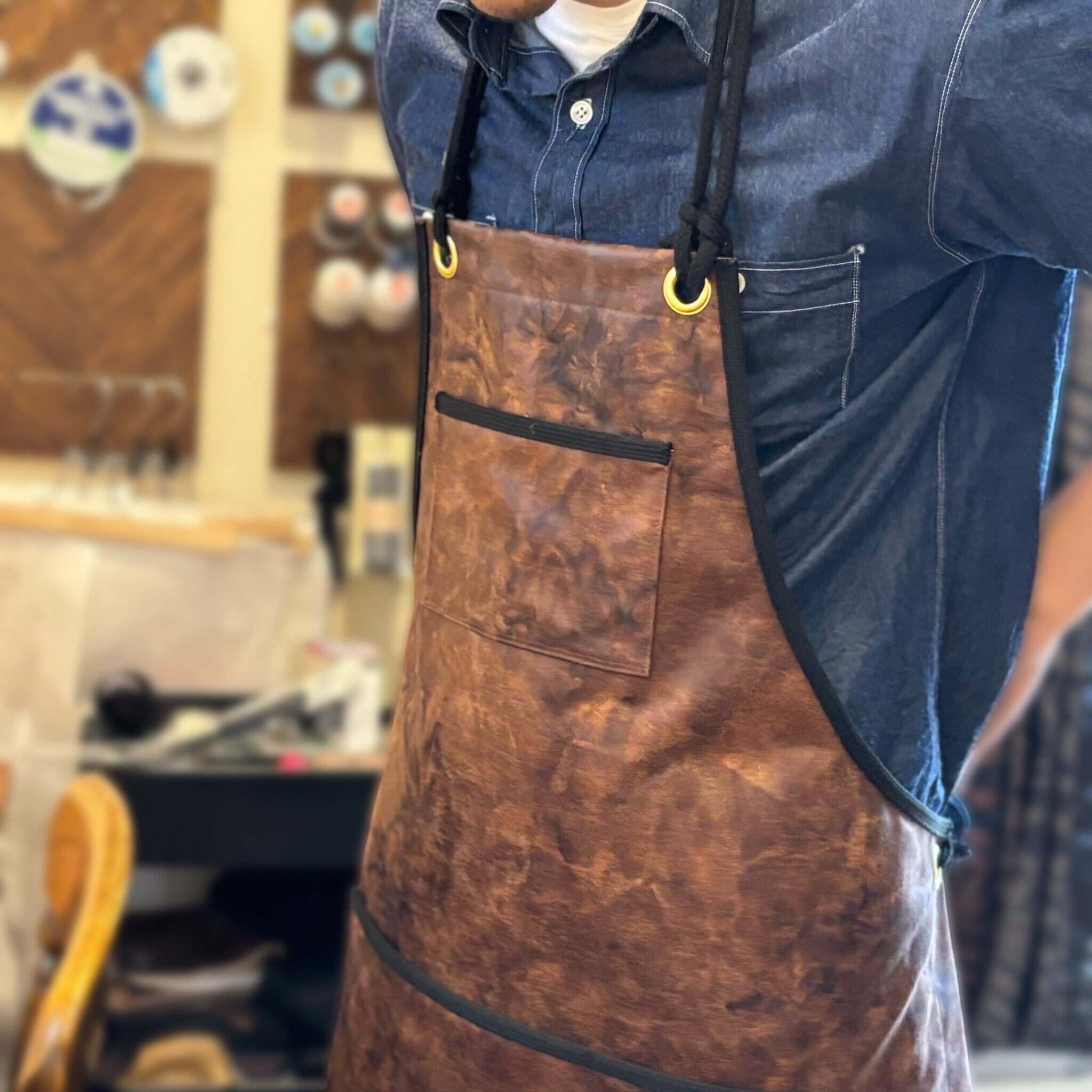 作品例　ワークエプロン