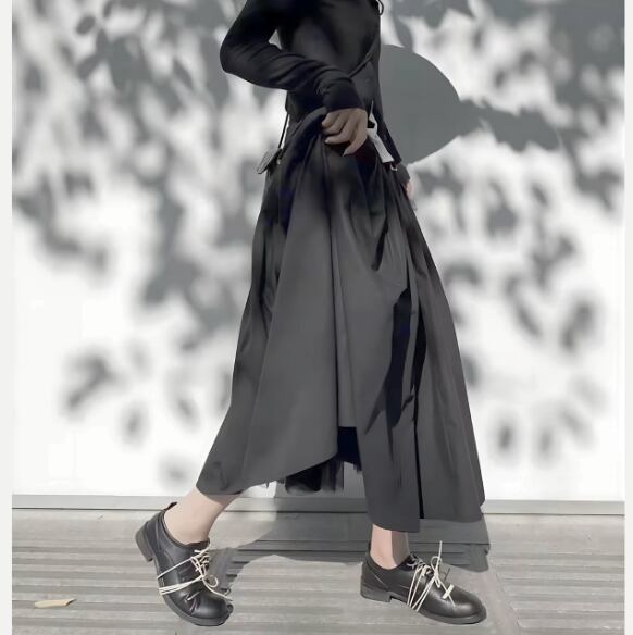 Flared skirt with inner tulle C0202