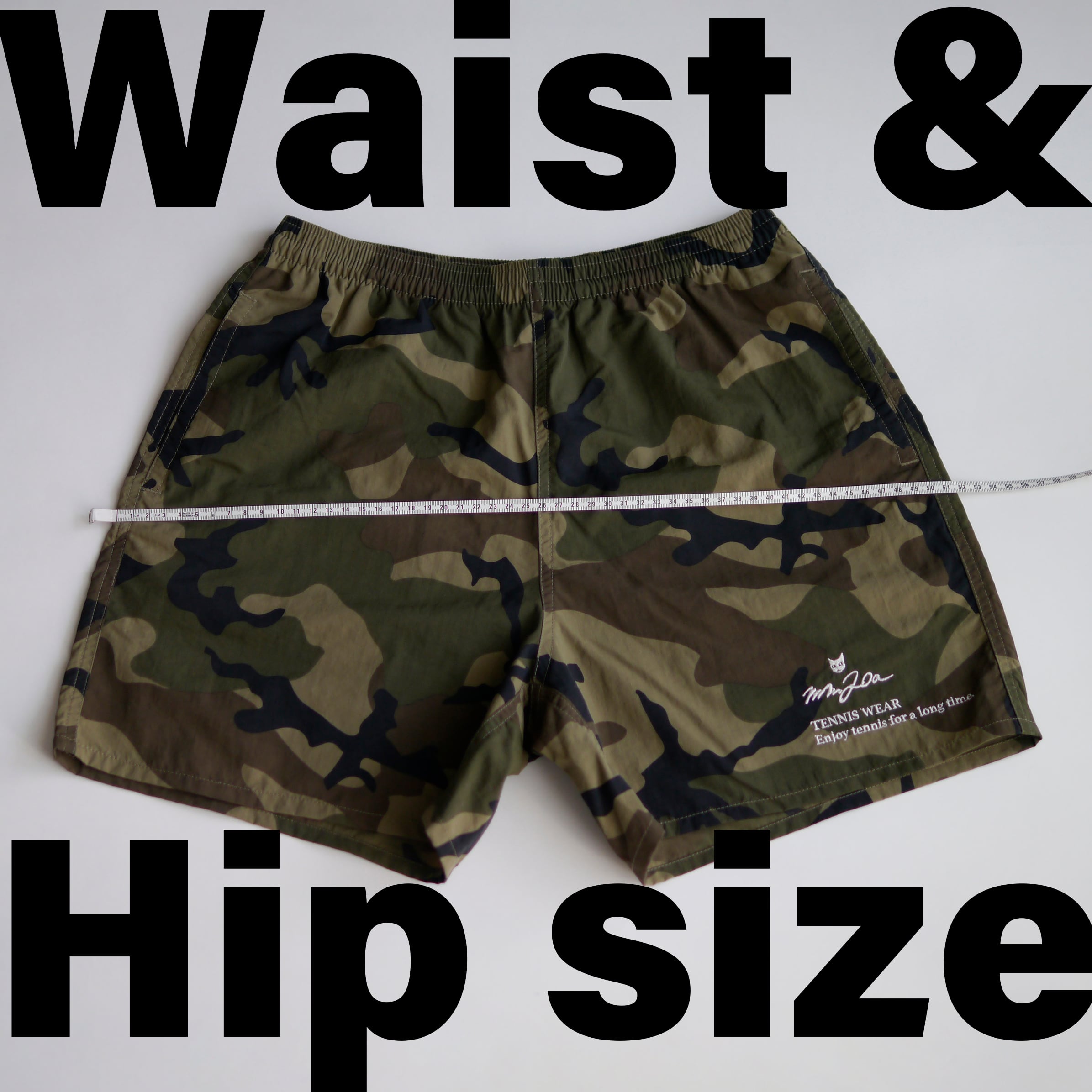 Slogan.ナイロンショーツ_カモフラージュ | MM20a TENNIS WEAR