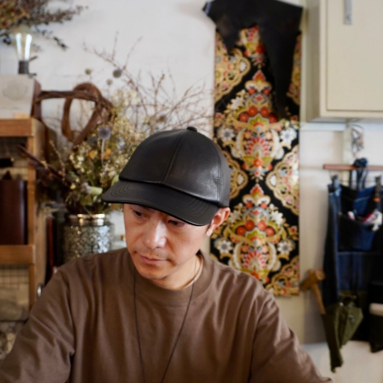 morno Washable leather Cap | Aonoha by Crony Club