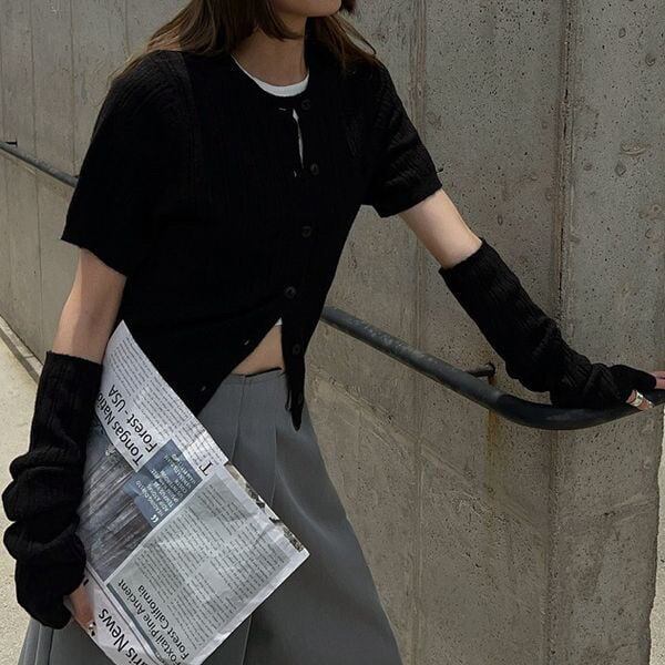 Knit Pullover & Arm Cover 501542