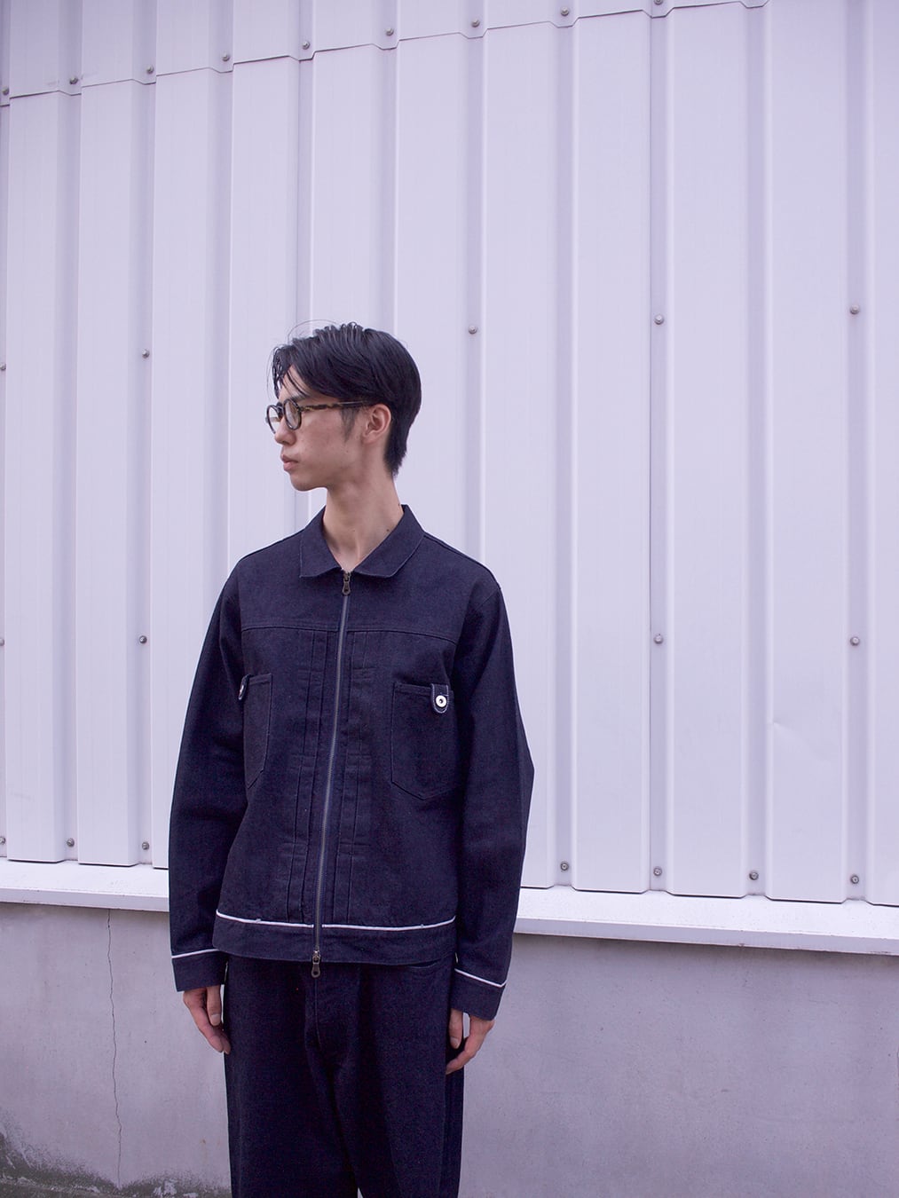 wonderland[ワンダーランド] 24AW | FILE JACKET - Indigo