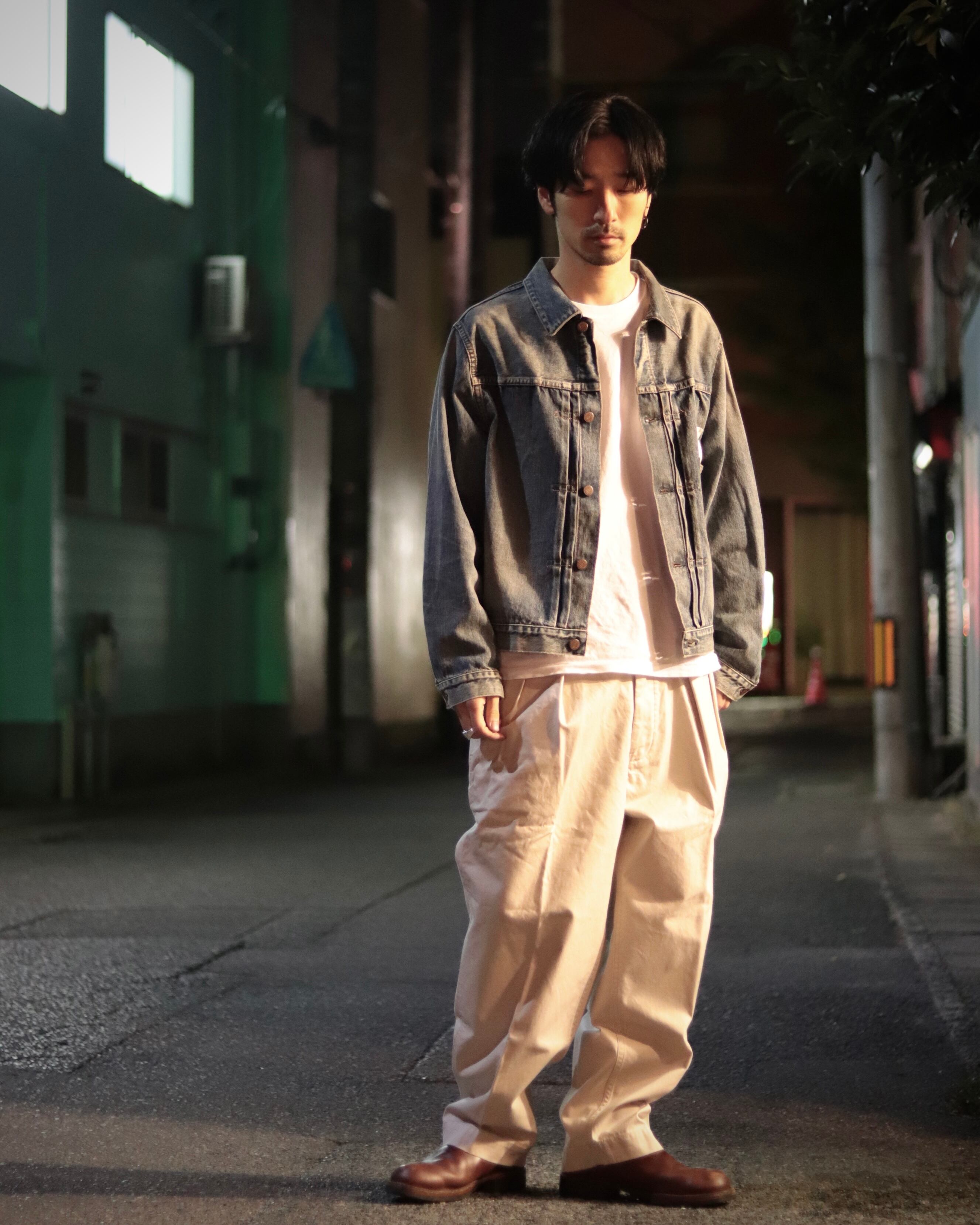 177cm 60kg 02(L)サイズ着用