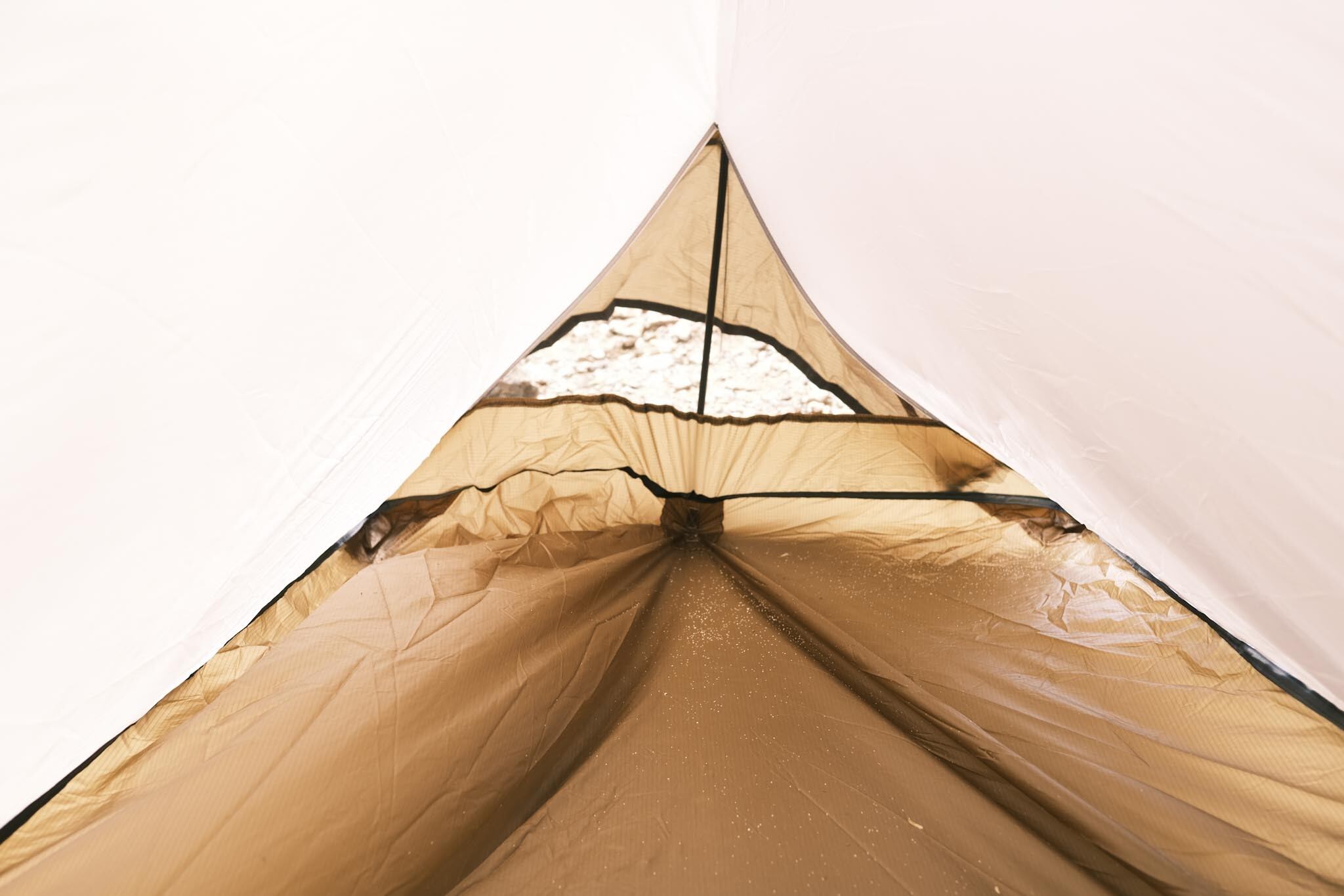 中から見たベンチレーション