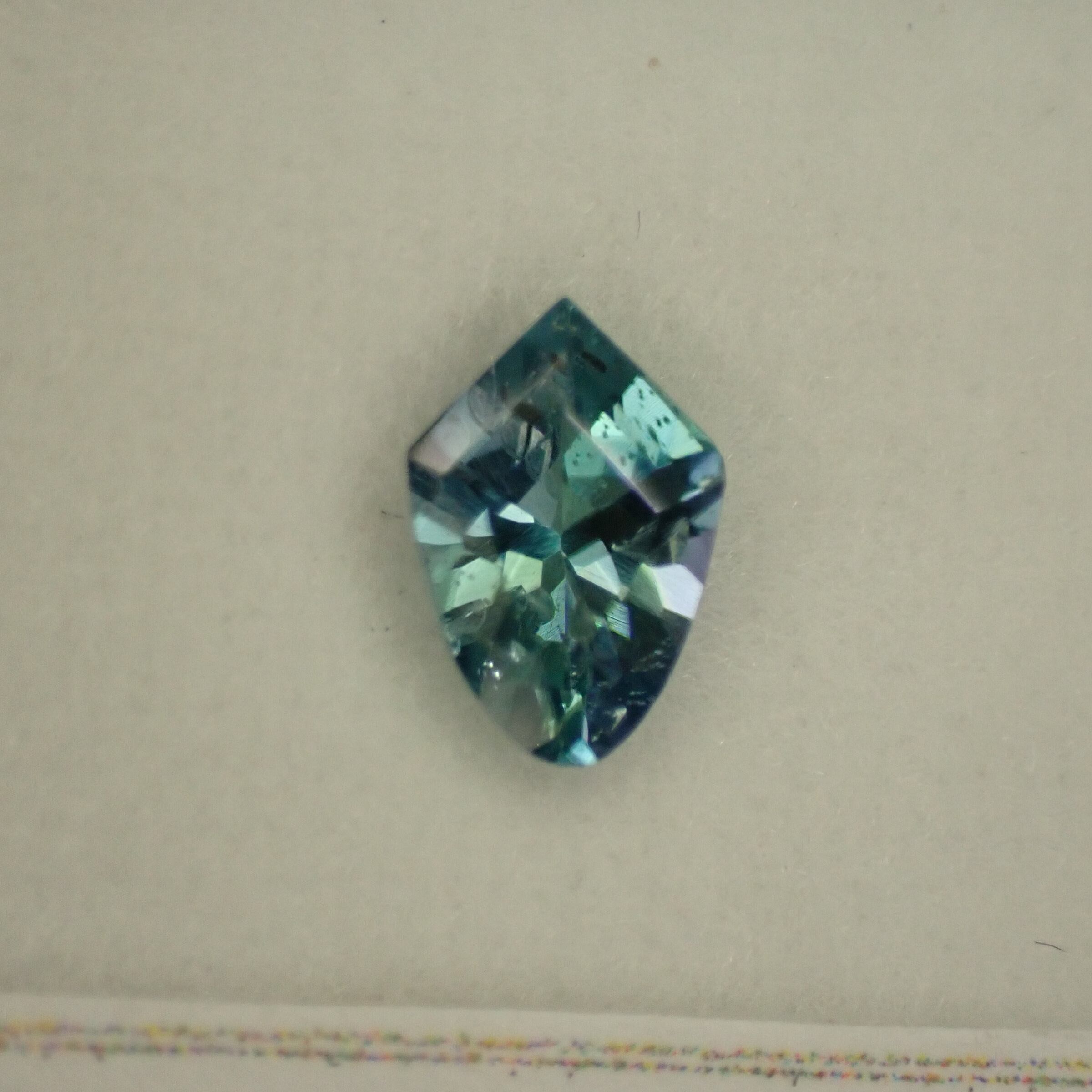 拡大写真ではパープルカラーも見えます